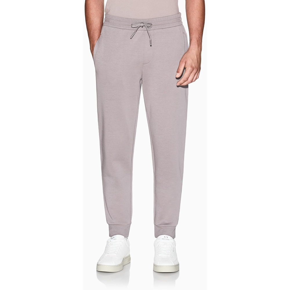 image:imageArmani Exchange Mens Stretch Cotton Icon JoggerDriftwood