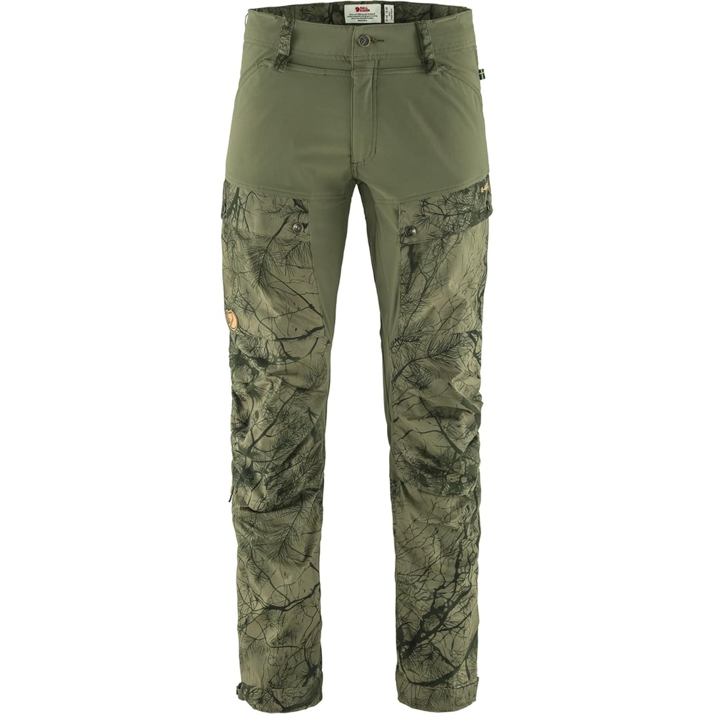 image:imageFjllrven Mens Keb TrousersGreen CamoLaurel Green