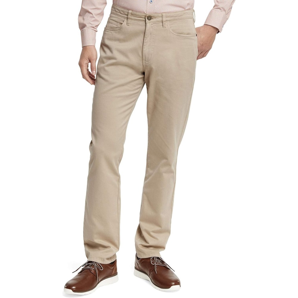 image:imageJohnston and Murphy Mens FivePocket PantsKhaki