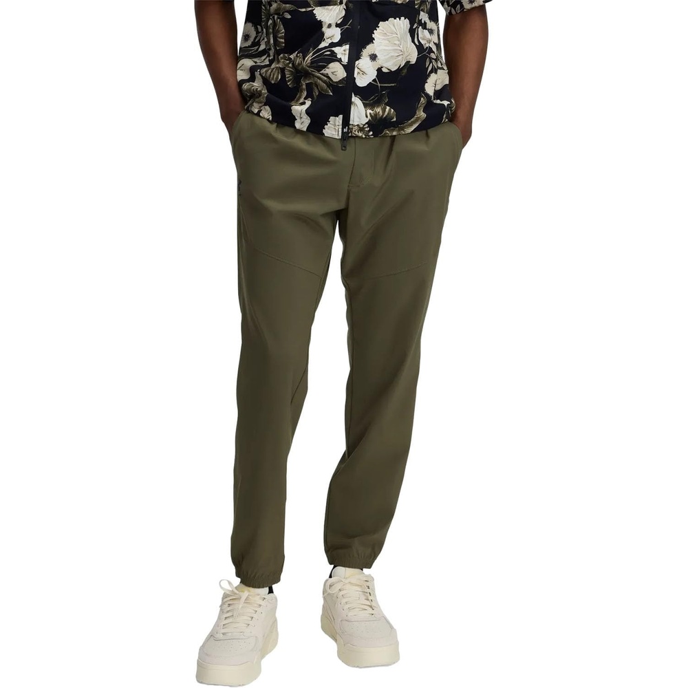 image:imageUnder Armour Mens Vibe Woven JoggersMarine Od GreenBlack