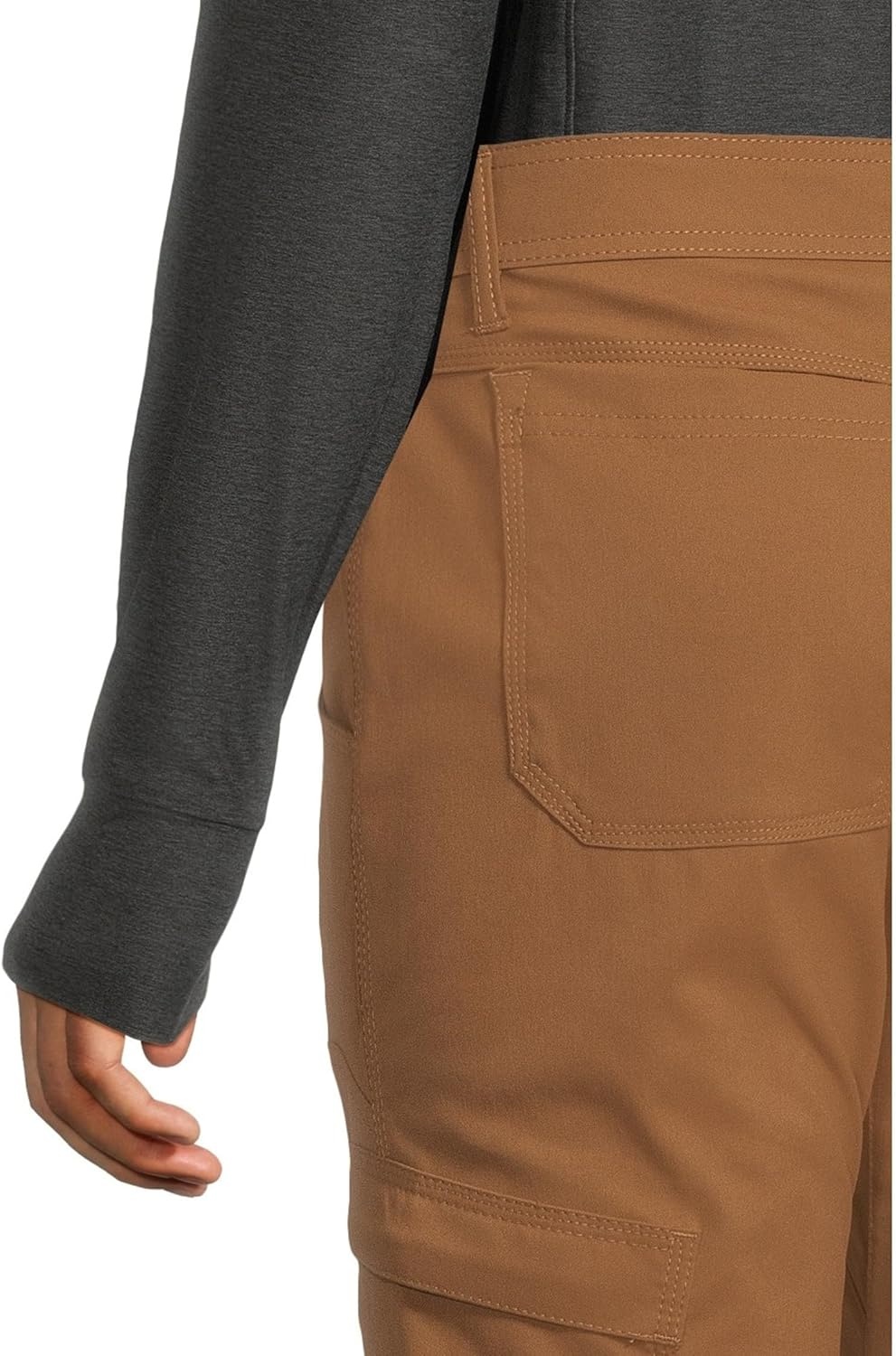 image:imageprAna Mens Stretch Zion Straight PantsSepia 1