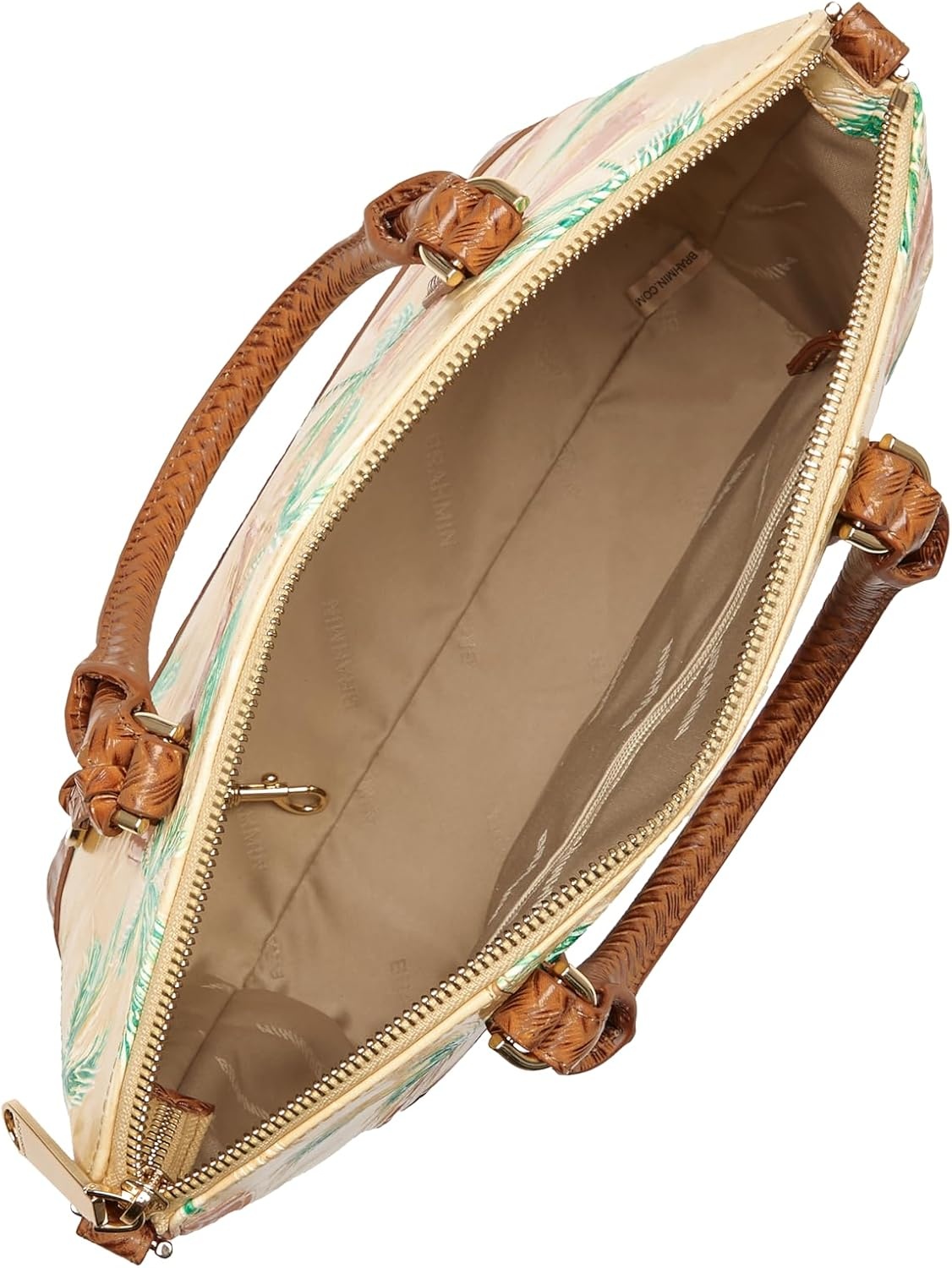 image:imageBRAHMIN womens Duxbury SatchelHoney Brown