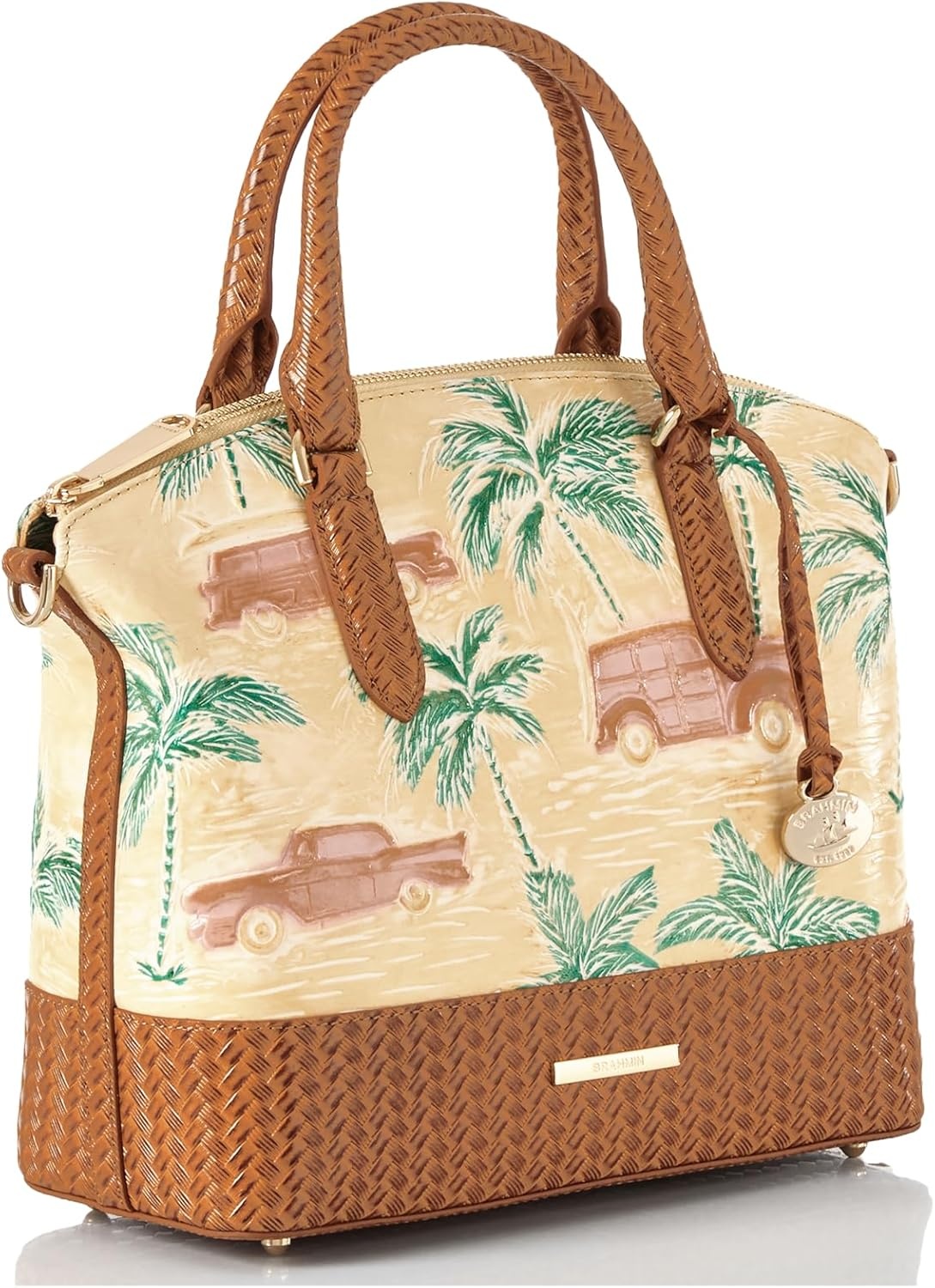 image:imageBRAHMIN womens Duxbury SatchelHoney Brown