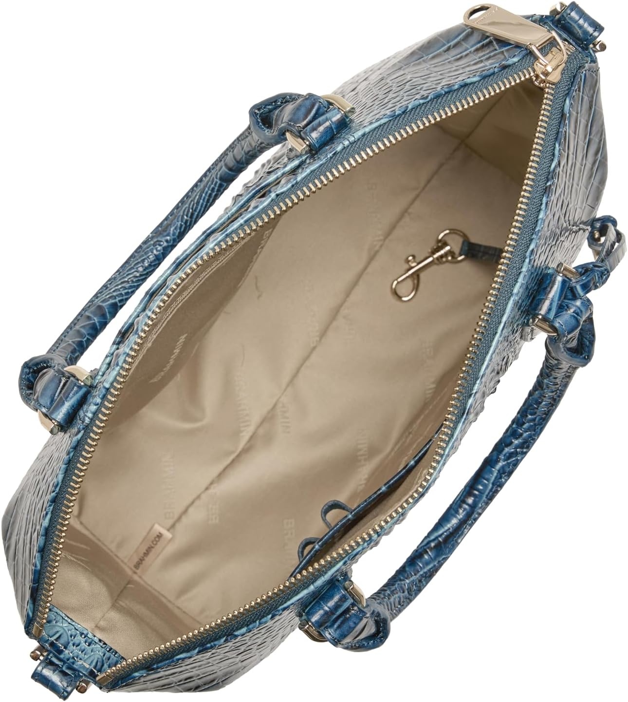 image:imageBRAHMIN womens Duxbury SatchelRetro Blue