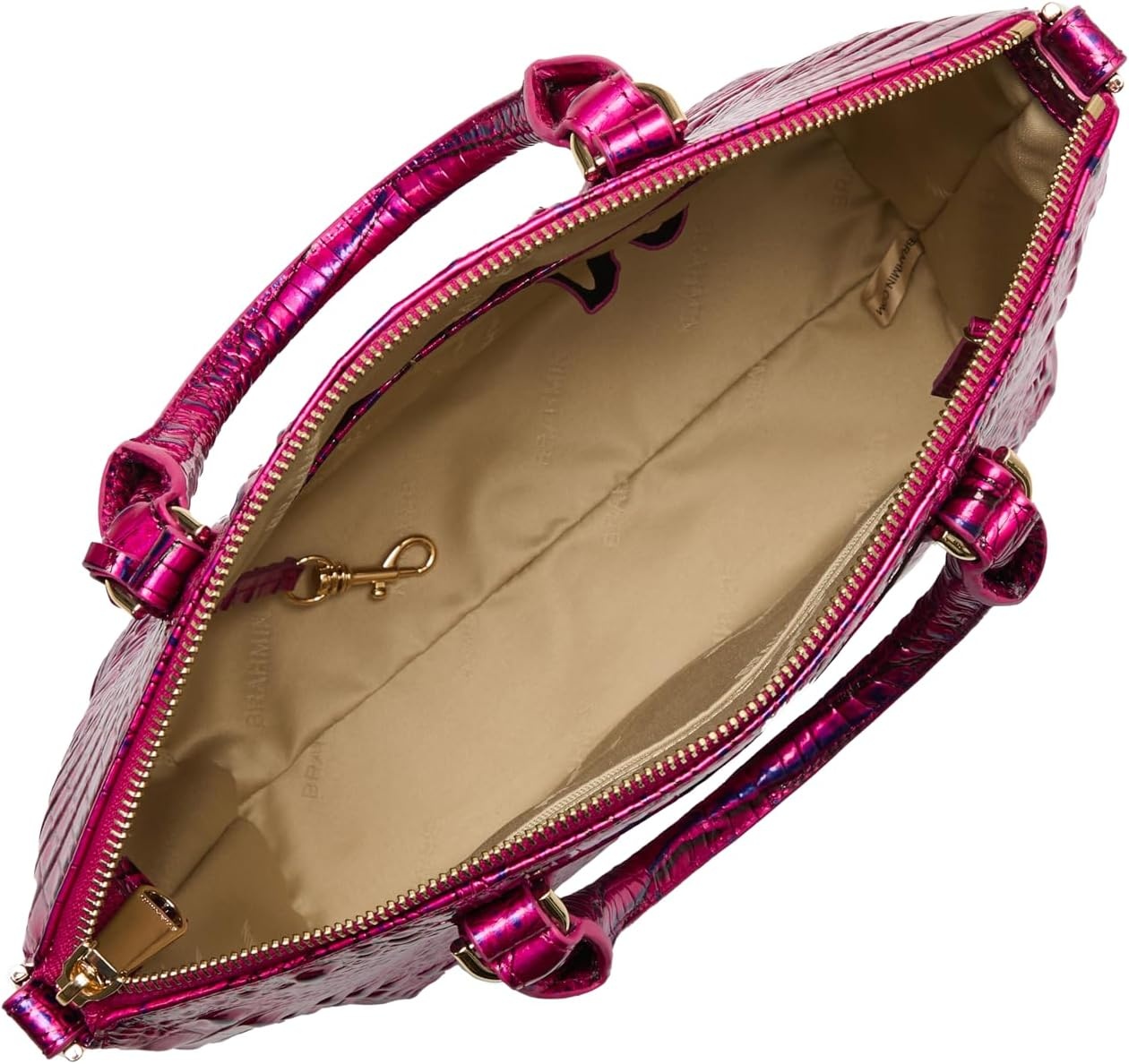 image:imageBRAHMIN womens Duxbury SatchelVoltage Violet