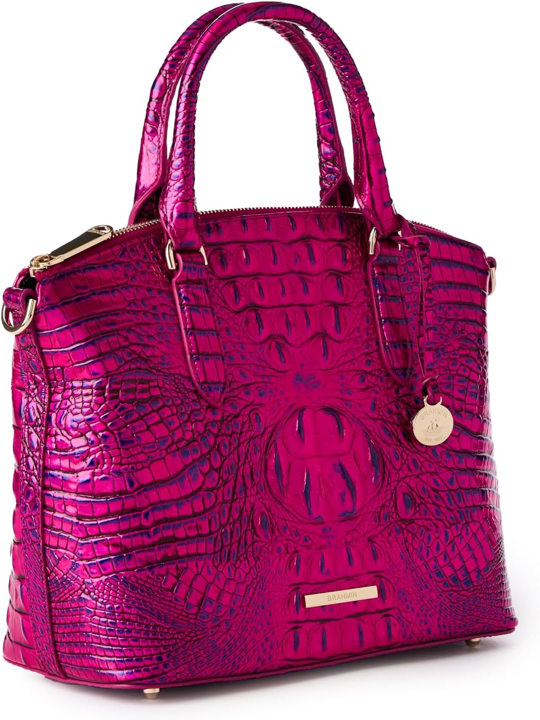 image:imageBRAHMIN womens Duxbury SatchelVoltage Violet