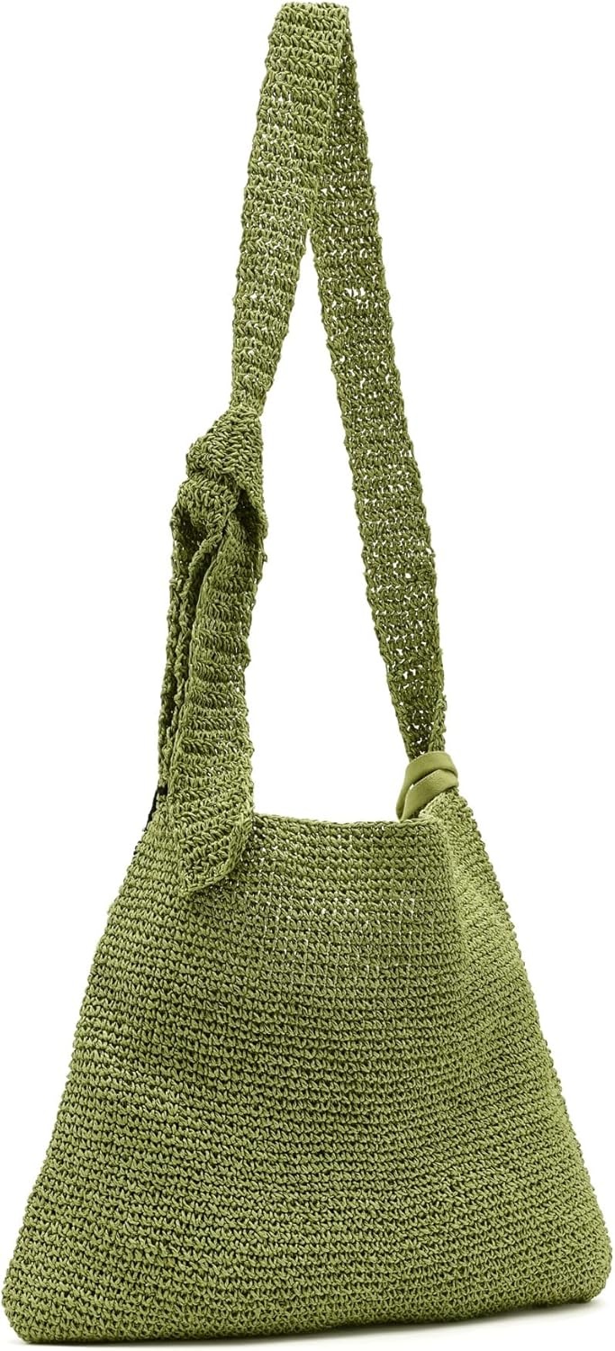 image:imageFree People Womens Coastal Crush Straw ToteMatcha