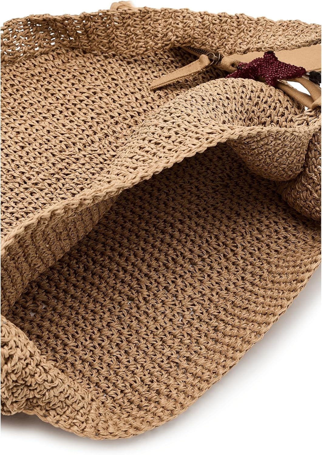 image:imageFree People Womens Coastal Crush Straw ToteNatural