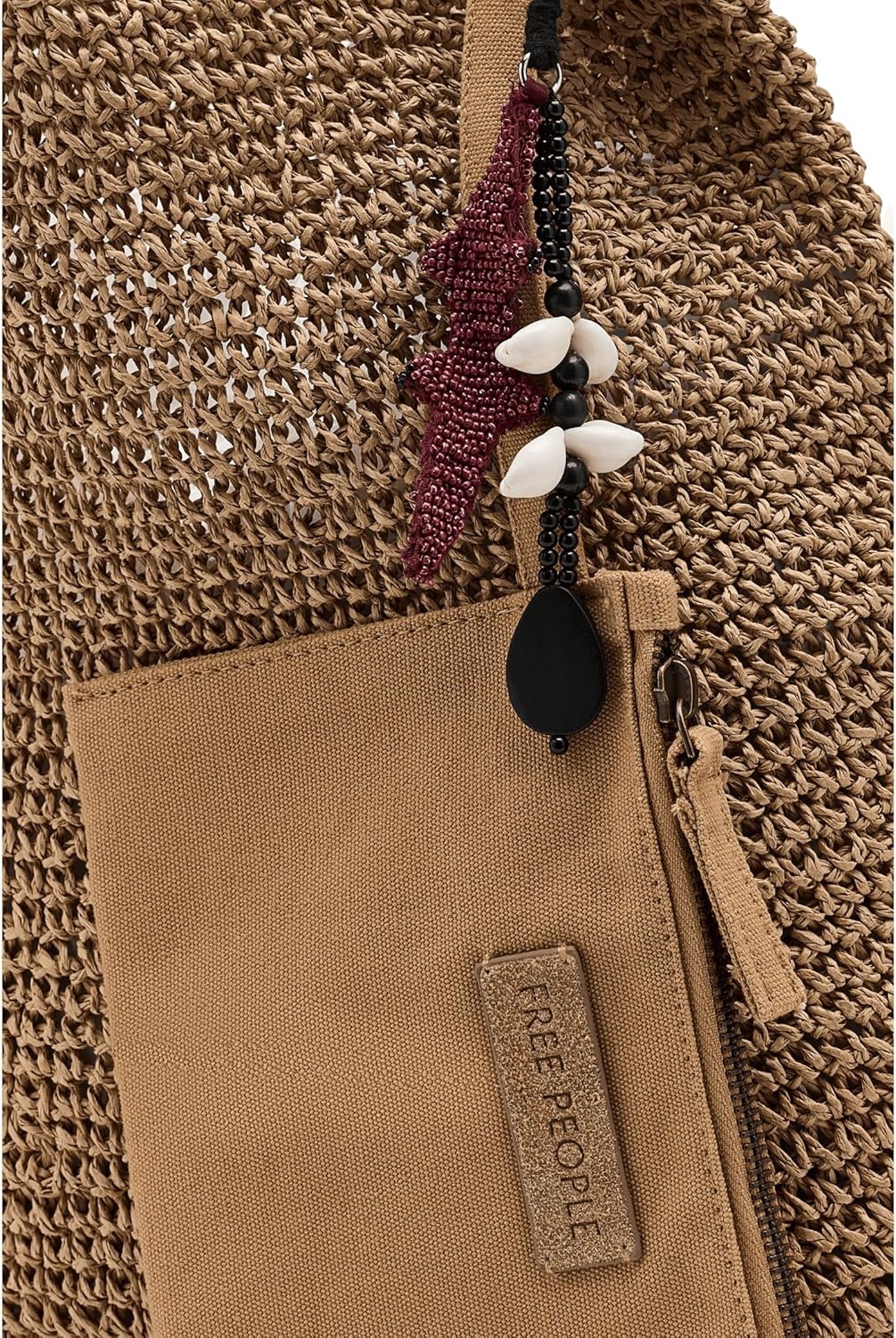 image:imageFree People Womens Coastal Crush Straw ToteNatural