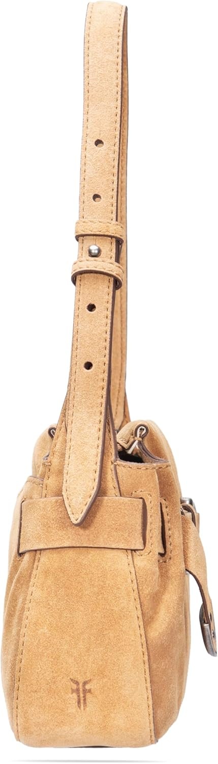 image:imageFrye Heather Suede ShoulderBeige