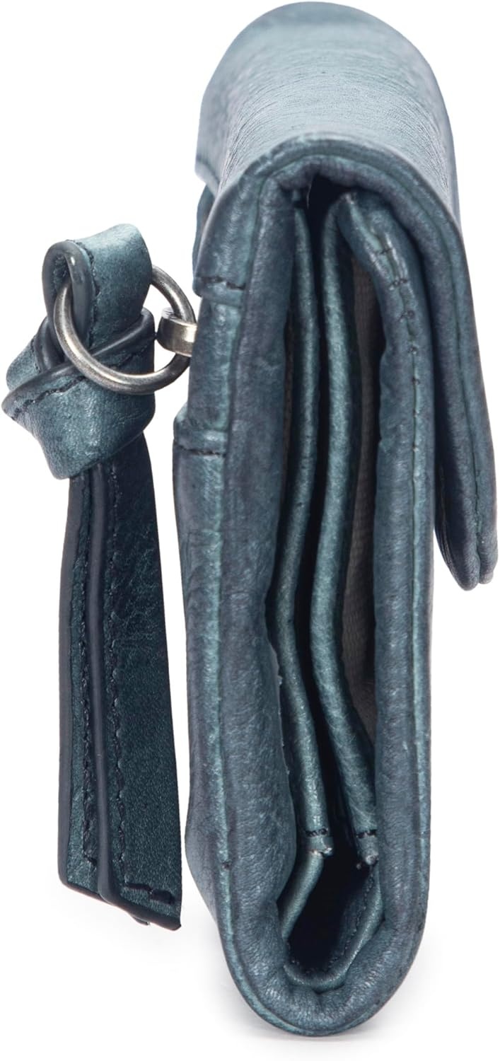 image:imageFrye Womens Nora Knotted Small WalletSTEEL
