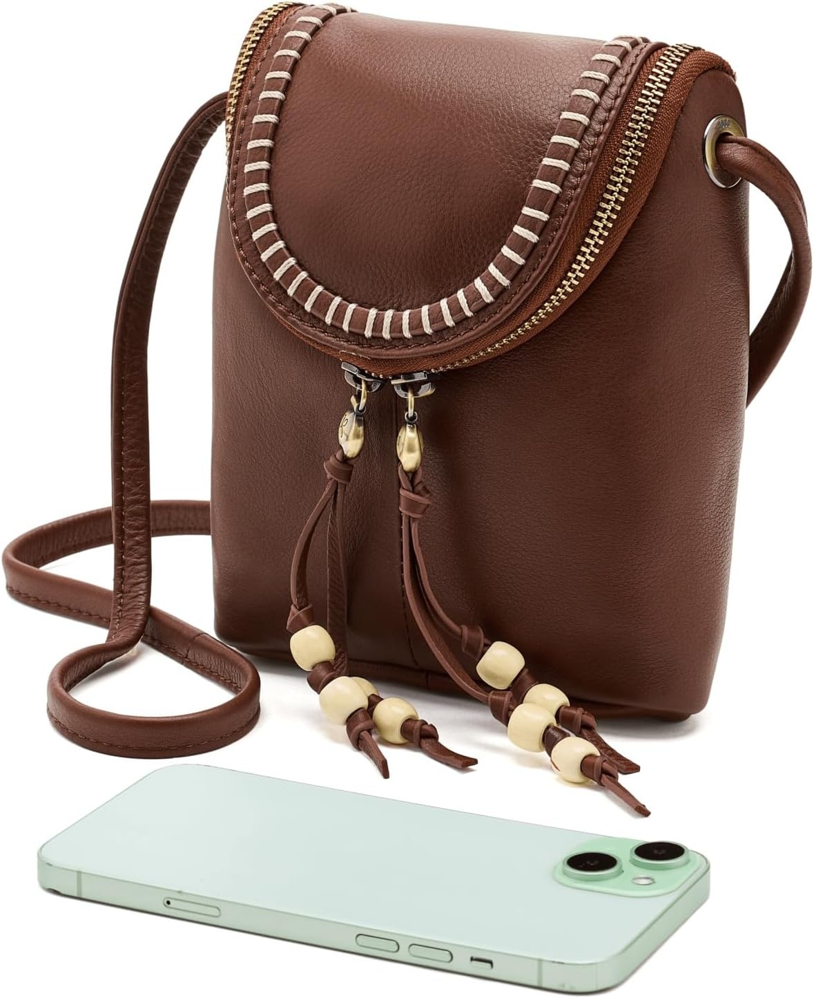 image:imageHOBO Fern CrossbodyCocoa Bean