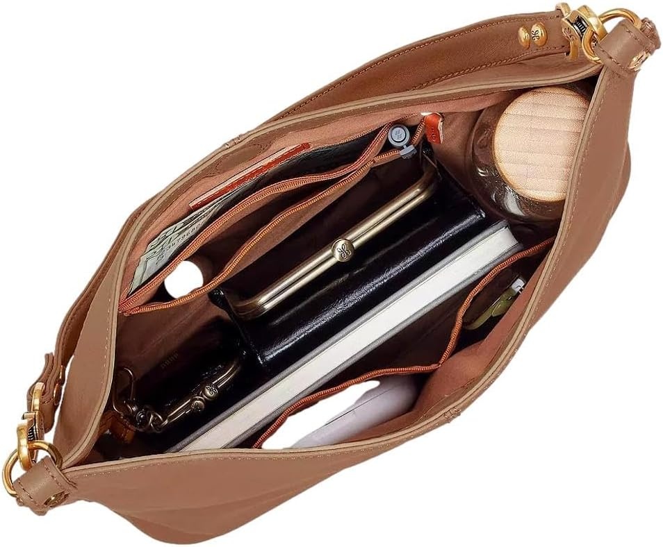 image:imageHOBO Pier Shoulder BagsTimber Brown
