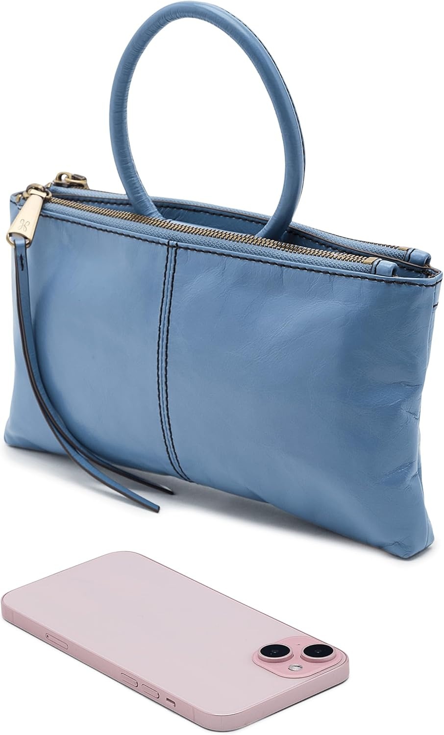 image:imageHOBO Womens Sable CrossbodyFaded Denim