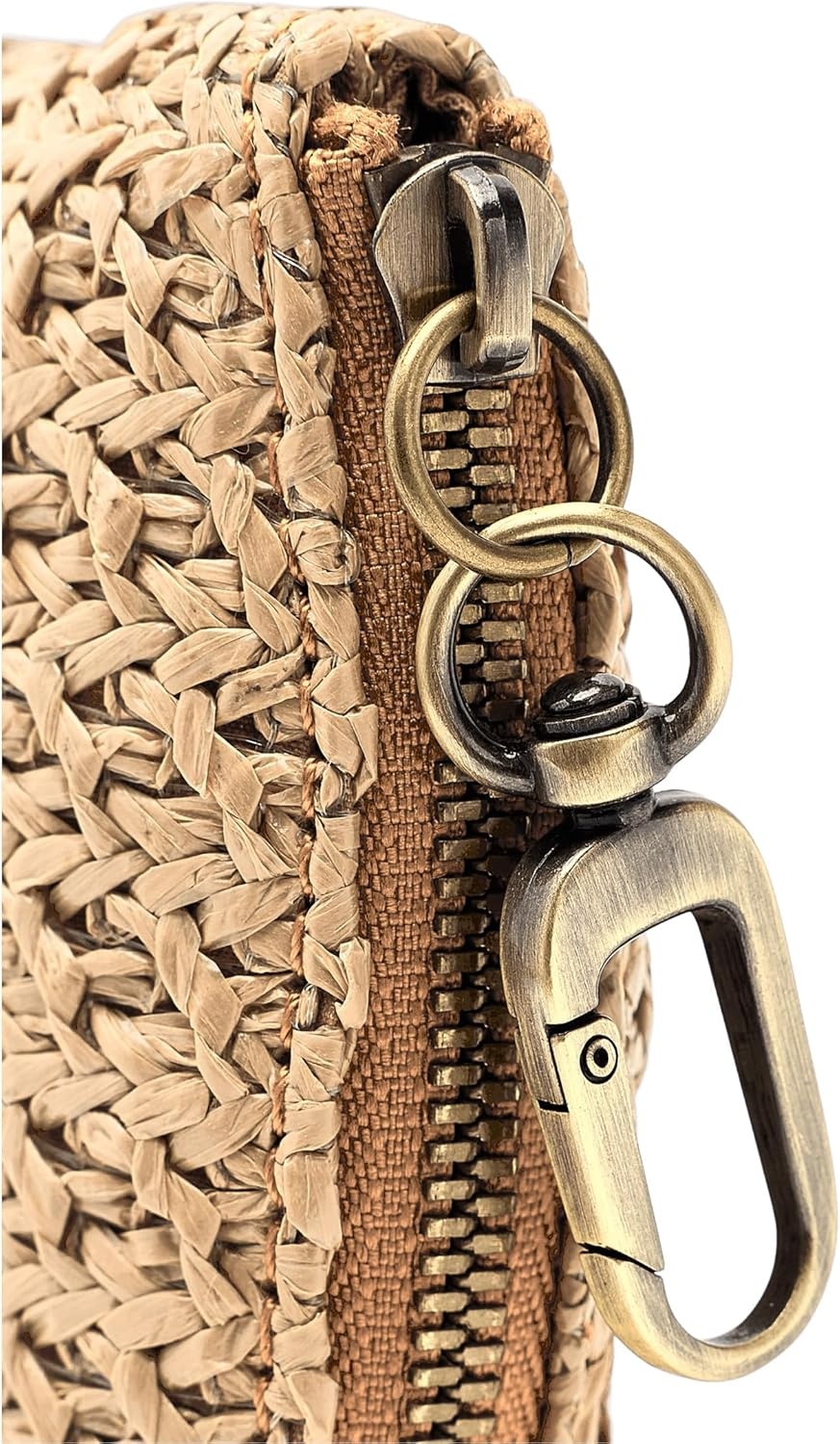 image:imageHOBO Womens Spark Double Eyeglass CaseMeadow Woven Straw