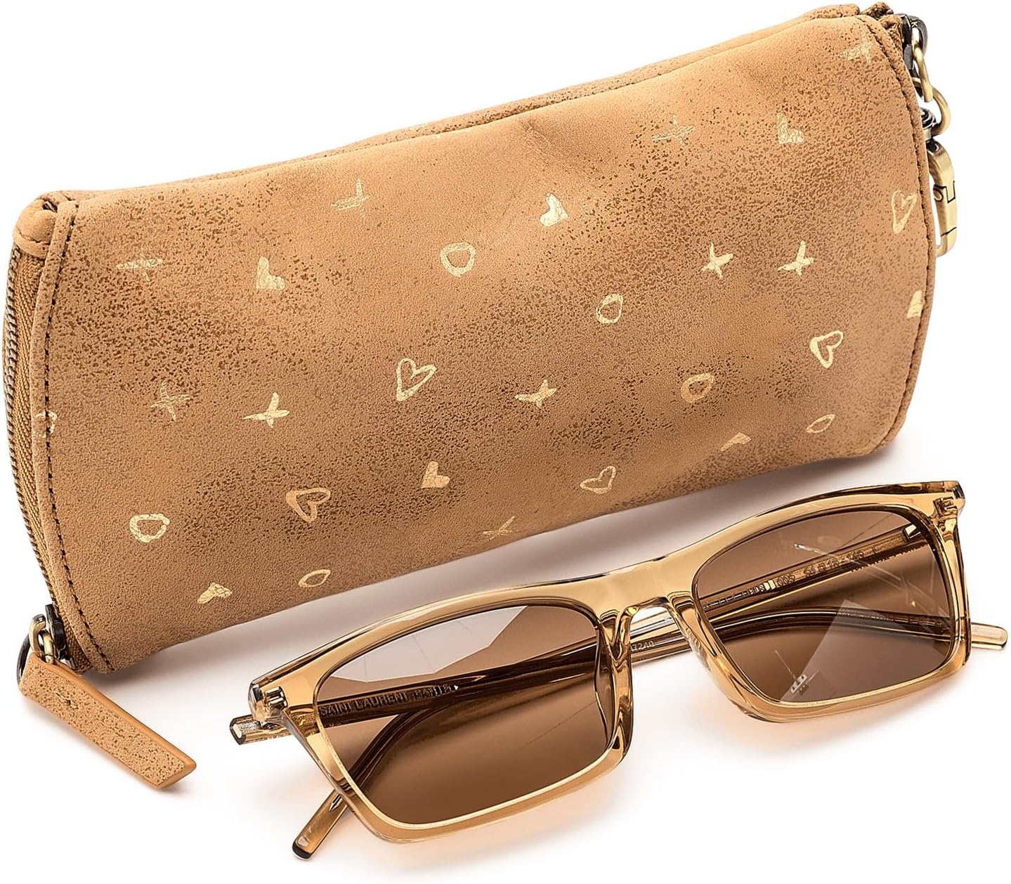 image:imageHOBO Womens Spark Double Eyeglass CaseWhiskey