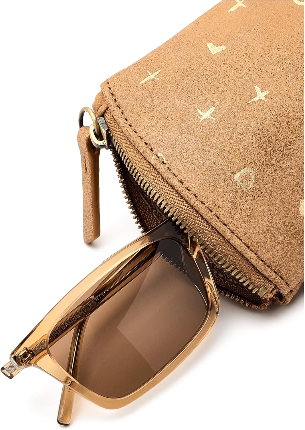 image:imageHOBO Womens Spark Double Eyeglass CaseWhiskey