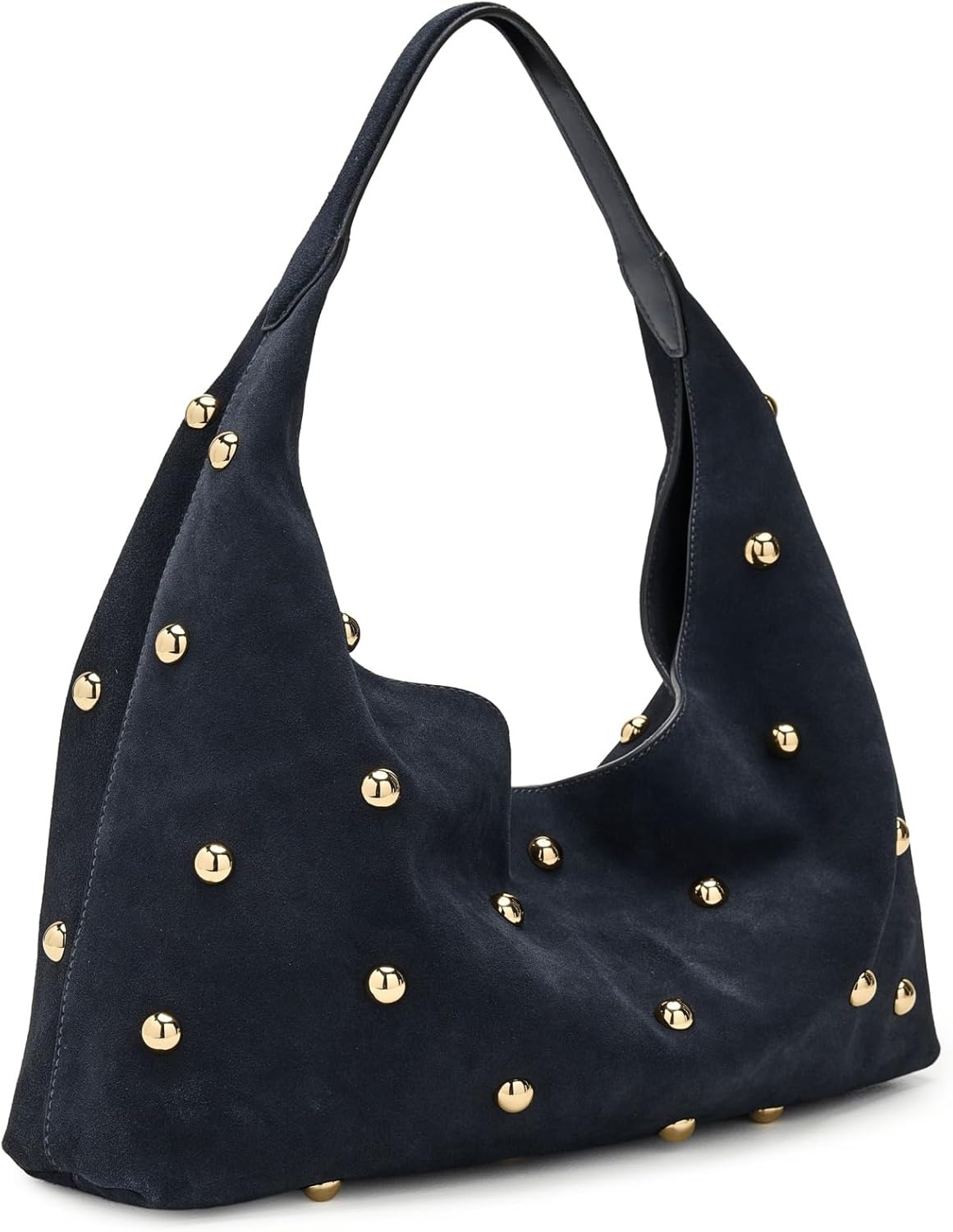 image:imageMadewell Womens The Mylie Shoulder Bag in Studded SuedeJuniper Berry
