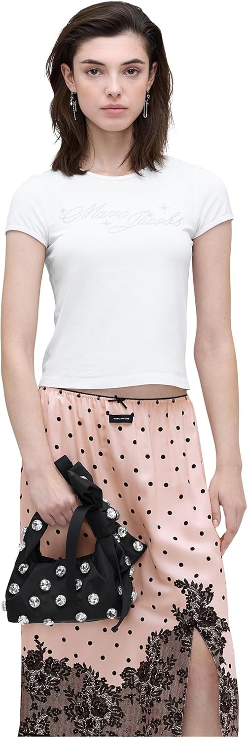 image:imageMarc Jacobs The Gem Nylon Bow Mini Sack BagBlack