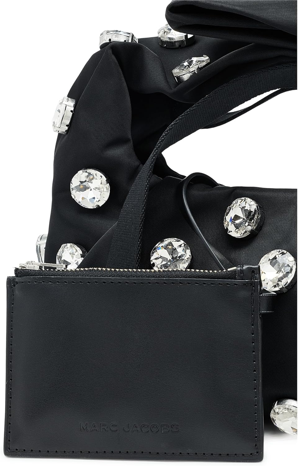 image:imageMarc Jacobs The Gem Nylon Bow Mini Sack BagBlack