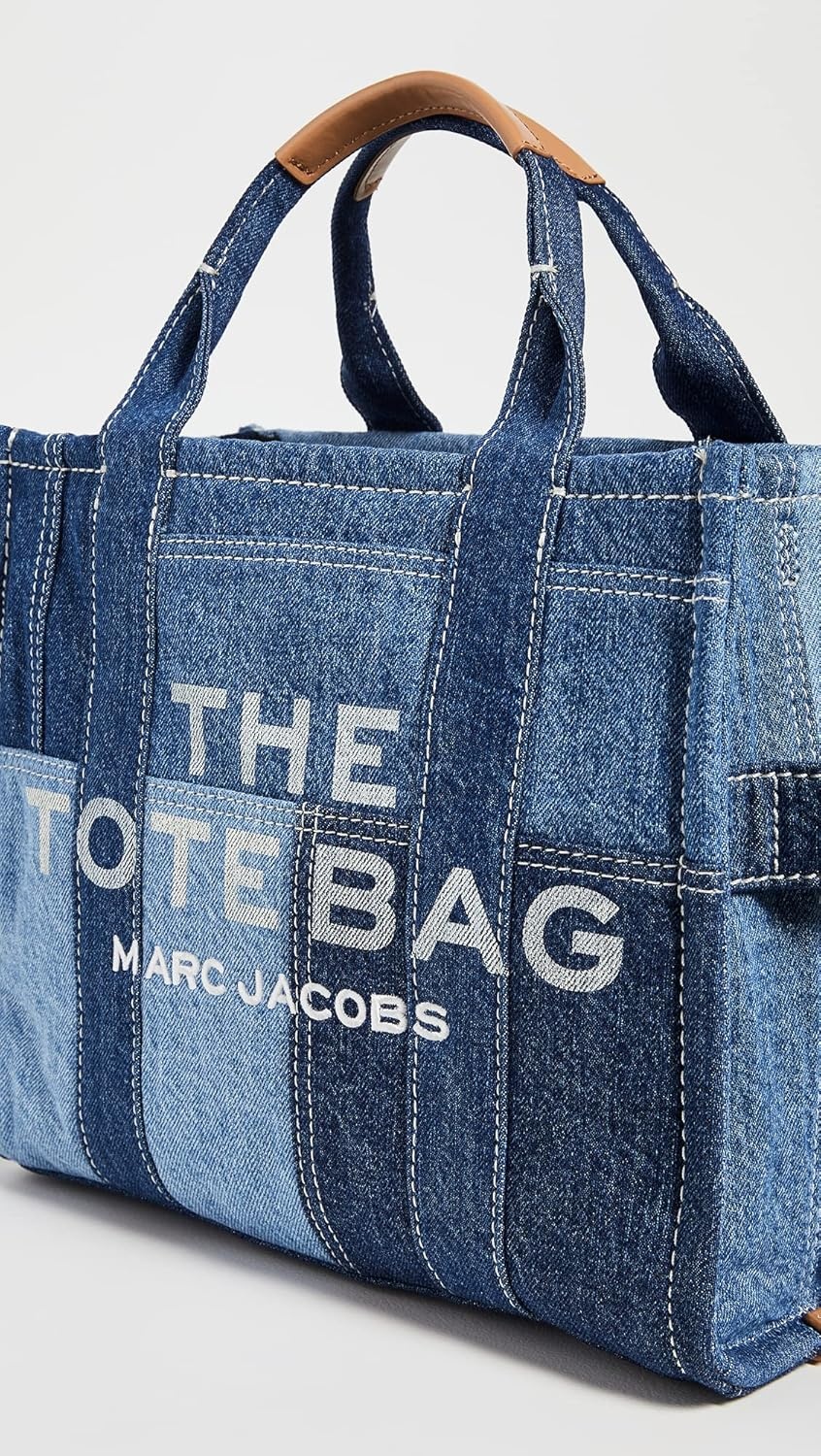 image:imageMarc Jacobs Womens The Canvas Small Tote BagBlue Denim