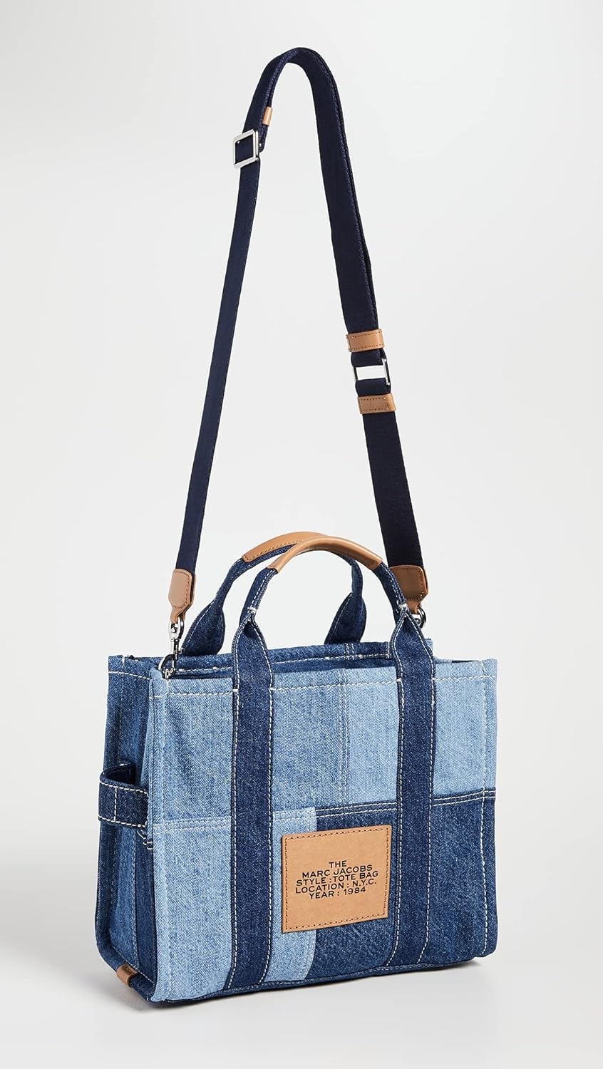 image:imageMarc Jacobs Womens The Canvas Small Tote BagBlue Denim