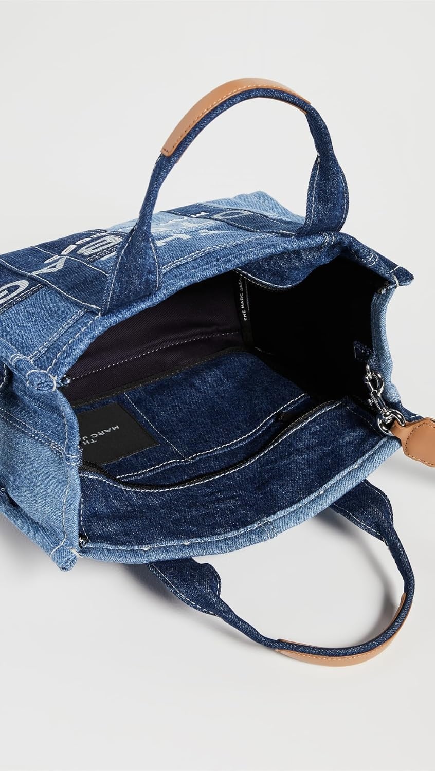 image:imageMarc Jacobs Womens The Canvas Small Tote BagBlue Denim