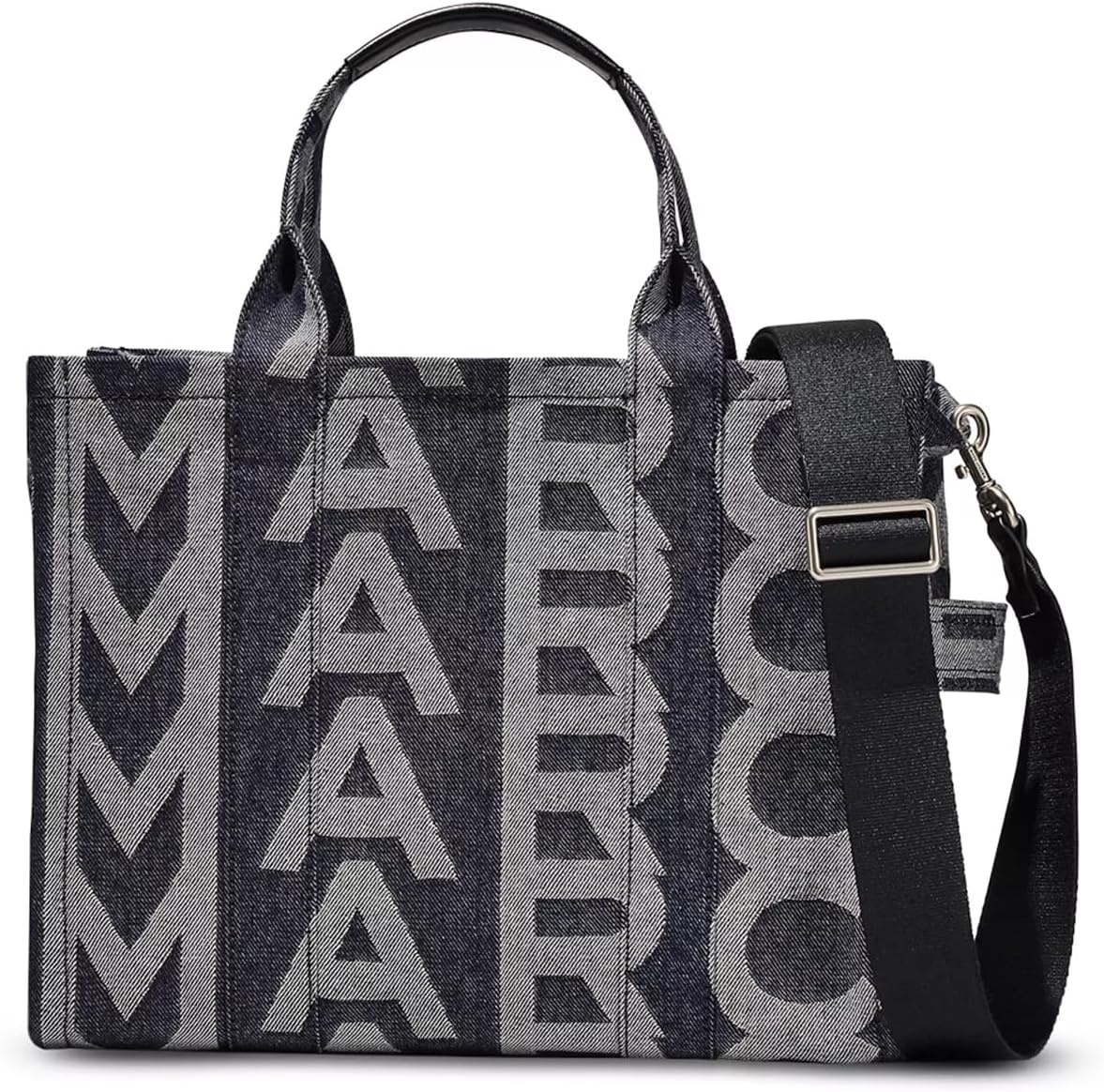 image:imageMarc Jacobs Womens The Canvas Small Tote BagDenim Blue Logo