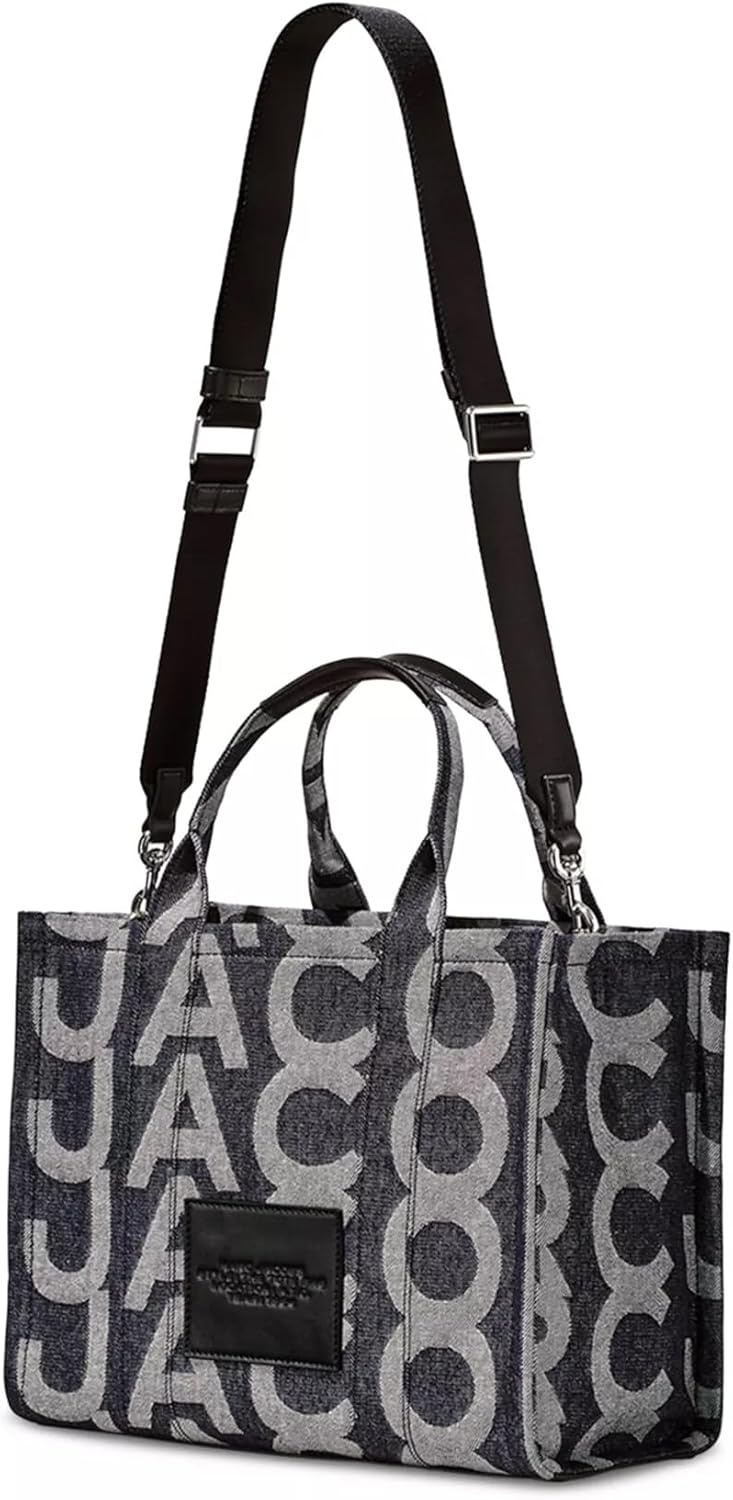 image:imageMarc Jacobs Womens The Canvas Small Tote BagDenim Blue Logo