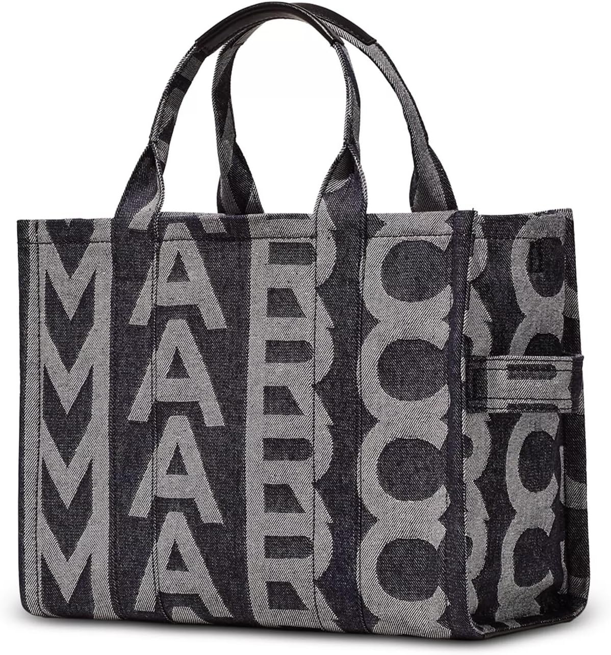 image:imageMarc Jacobs Womens The Canvas Small Tote BagDenim Blue Logo