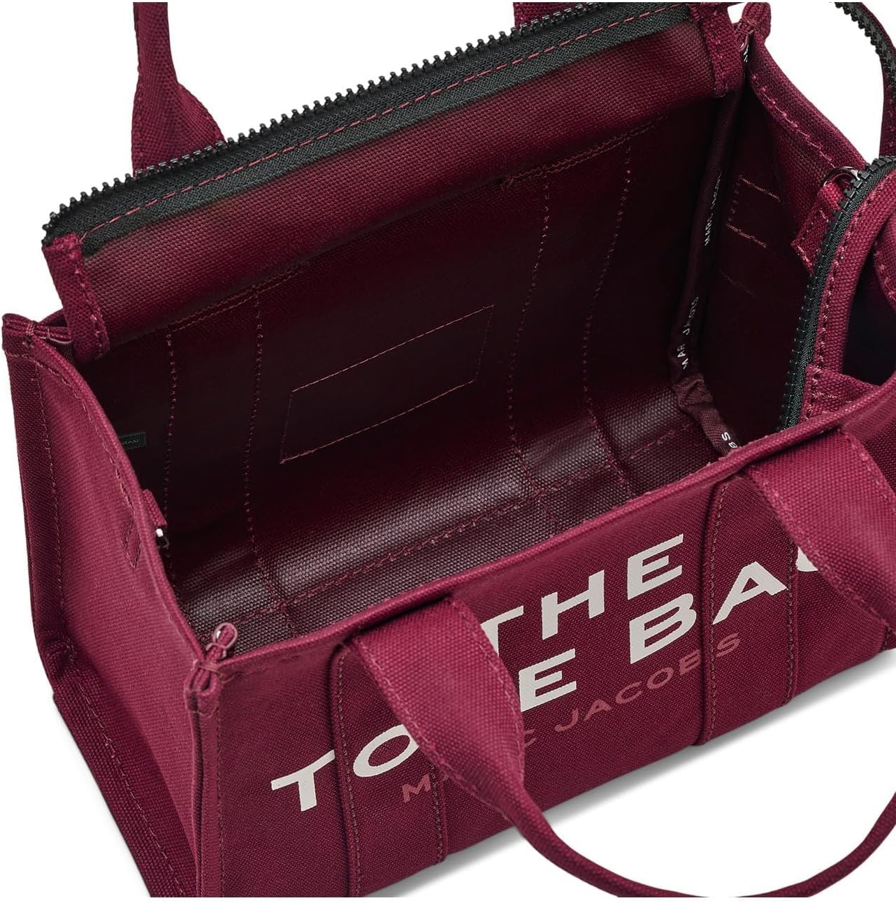 image:imageMarc Jacobs Womens The Canvas Small Tote BagOxblood