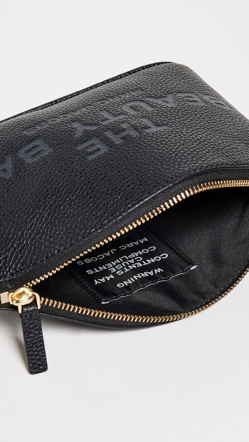 image:imageMarc Jacobs Womens The Leather Beauty BagBlack