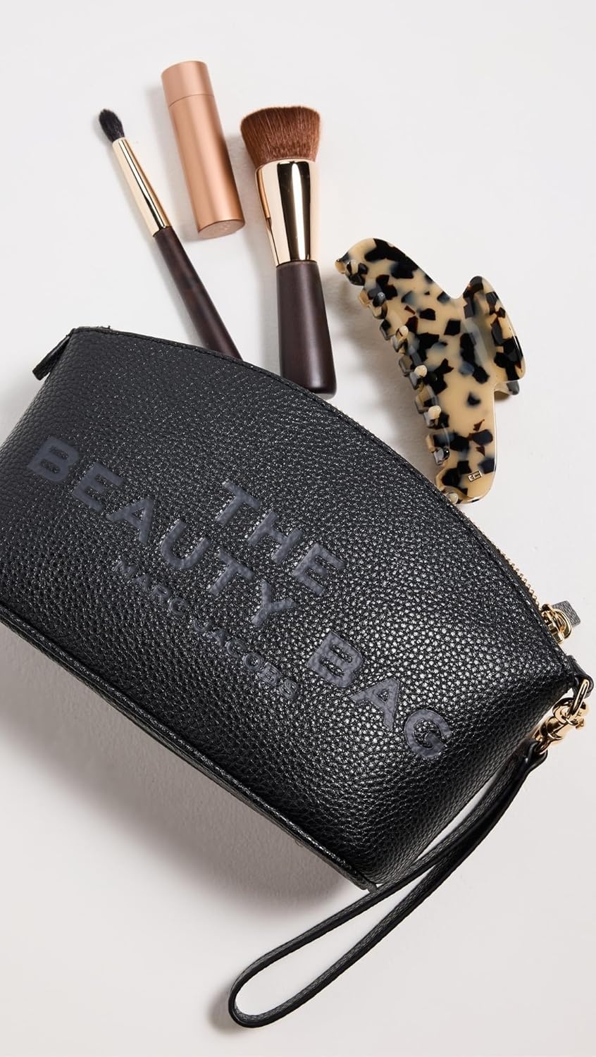 image:imageMarc Jacobs Womens The Leather Beauty BagBlack