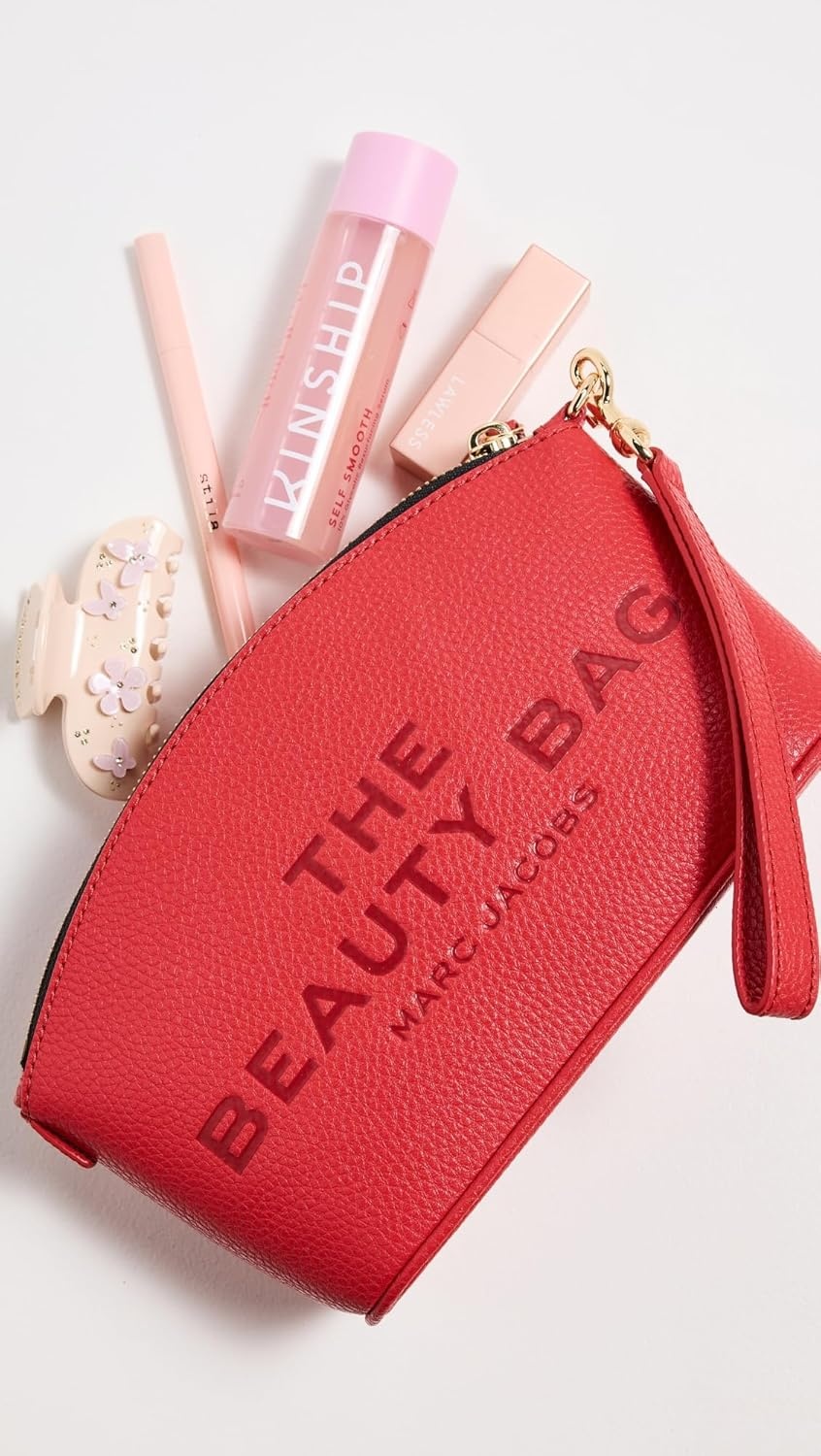 image:imageMarc Jacobs Womens The Leather Beauty BagTrue Red