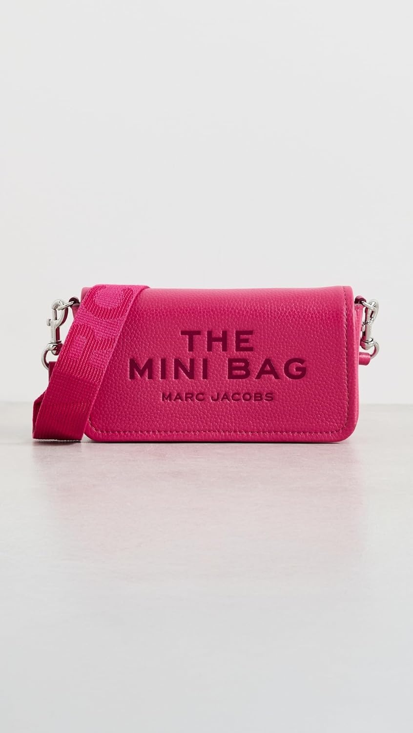 image:imageMarc Jacobs Womens The Leather Mini BagRaspberry Pink