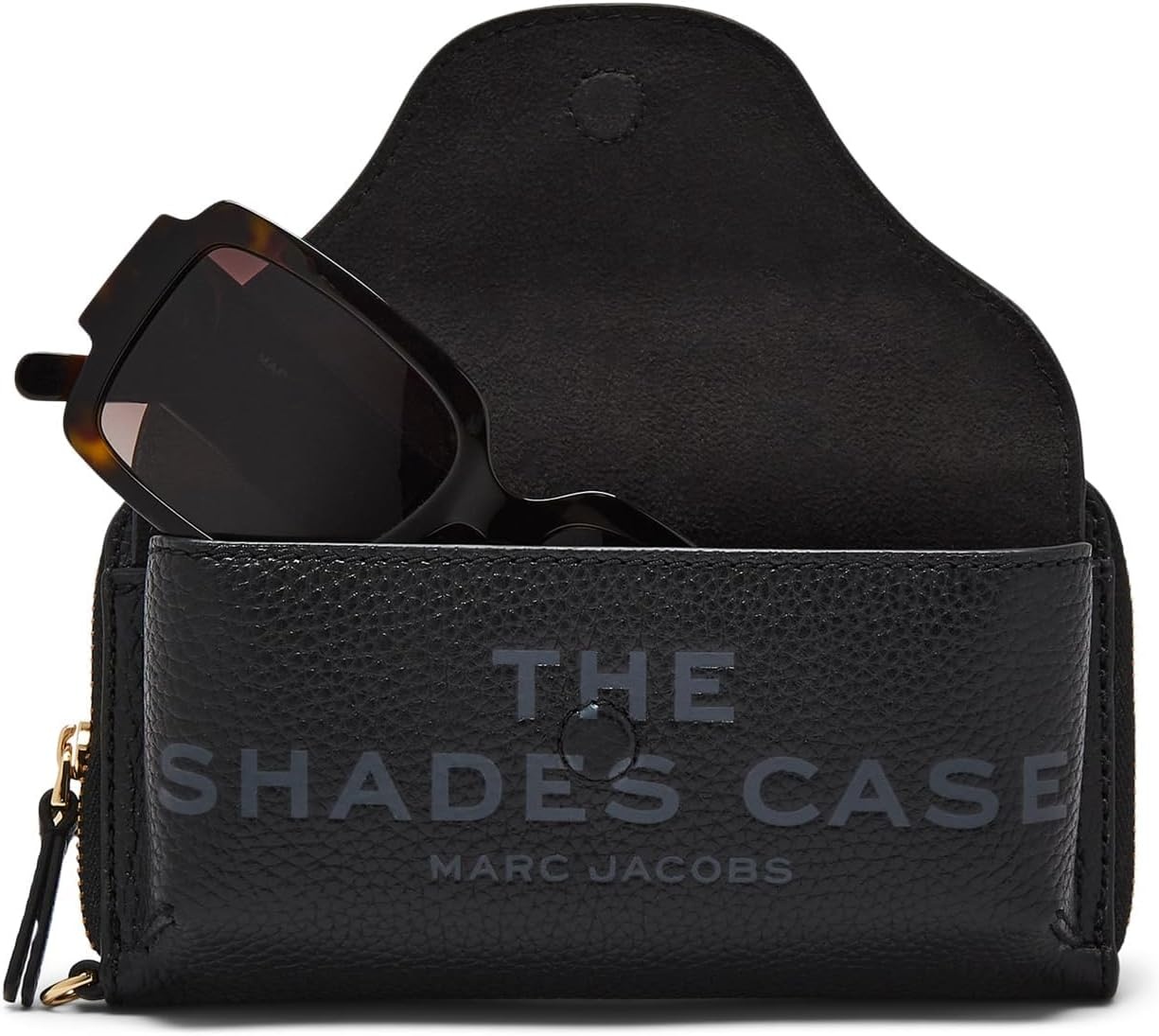 image:imageMarc Jacobs Womens The Leather Shades CaseBlack