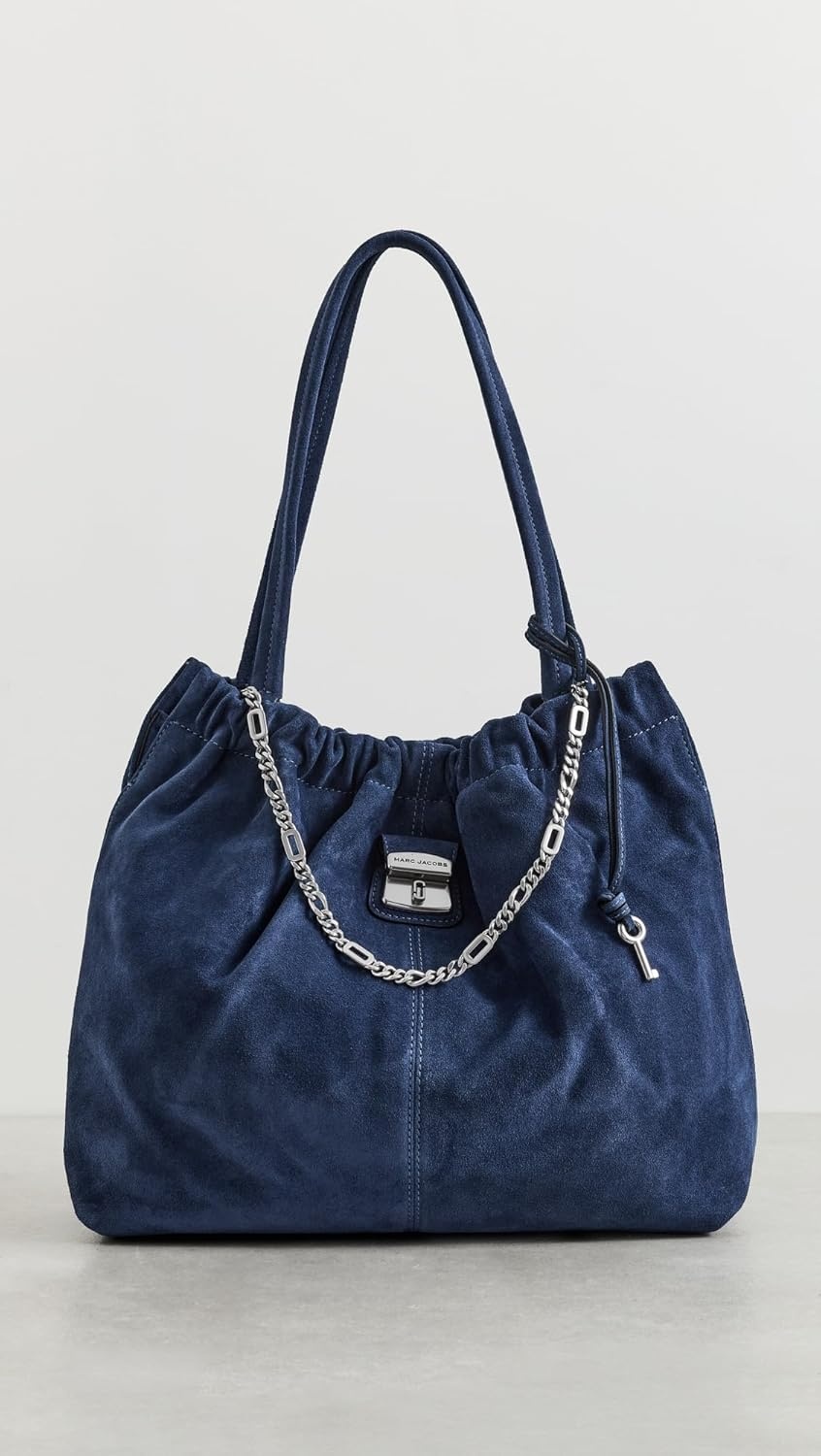 image:imageMarc Jacobs Womens The Suede Cristina ToteNavy