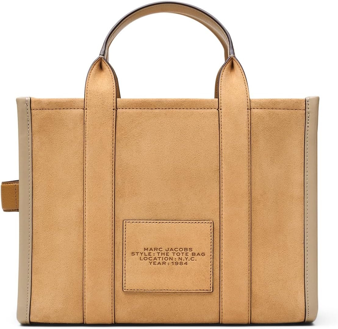 image:imageMarc Jacobs Womens The Suede Medium Tote BagSahara