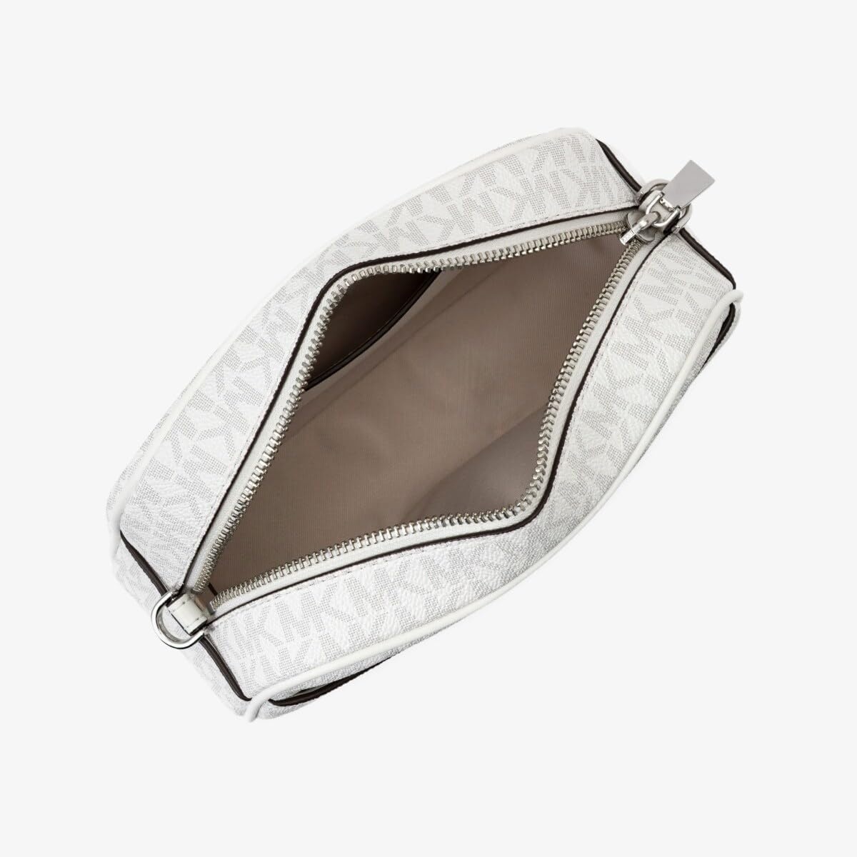 image:imageMichael Kors Womens Jet Set Small Camera CrossbodyOpticAlluminum