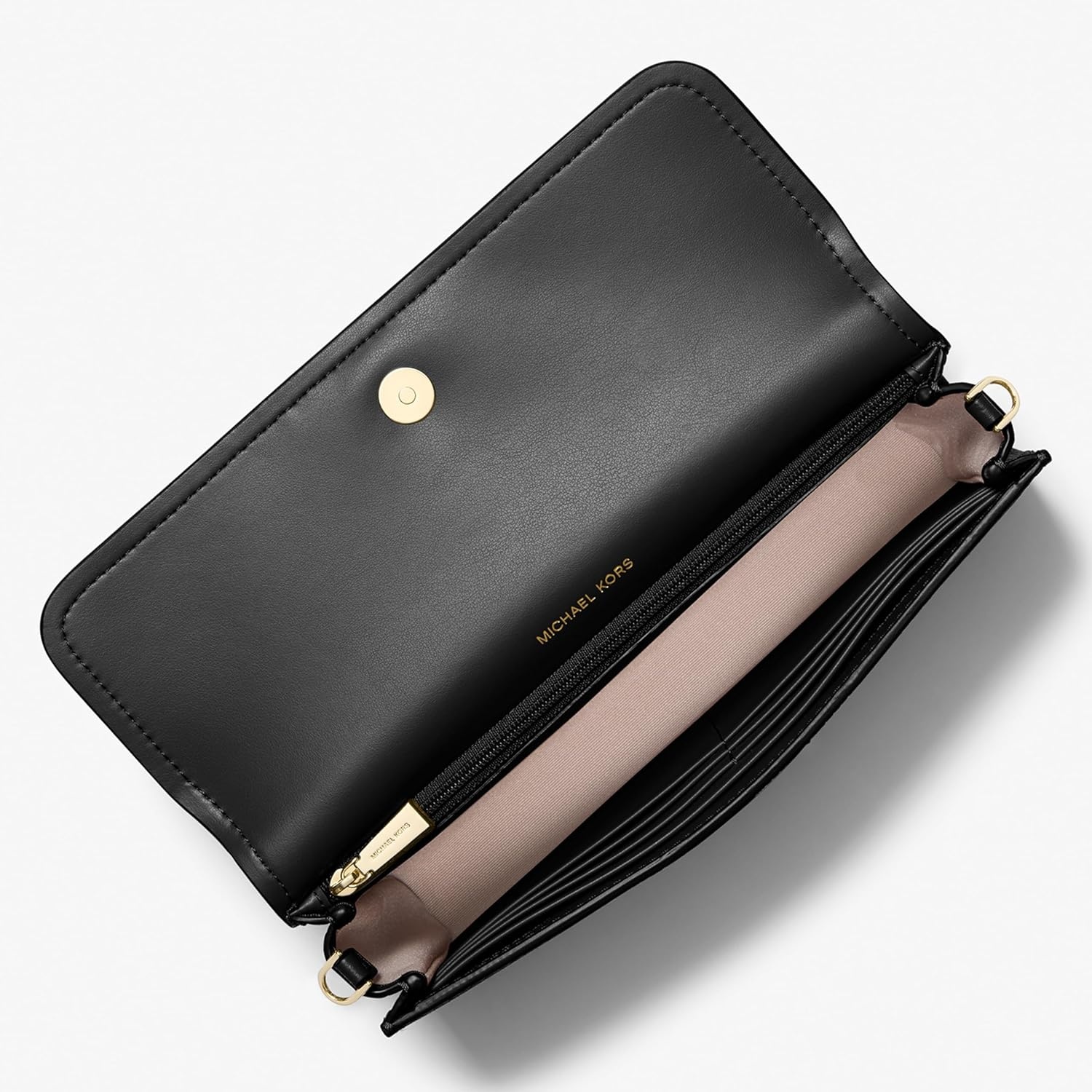 image:imageMichael Kors Womens Jet Set Small East West Phone CrossbodyBlack