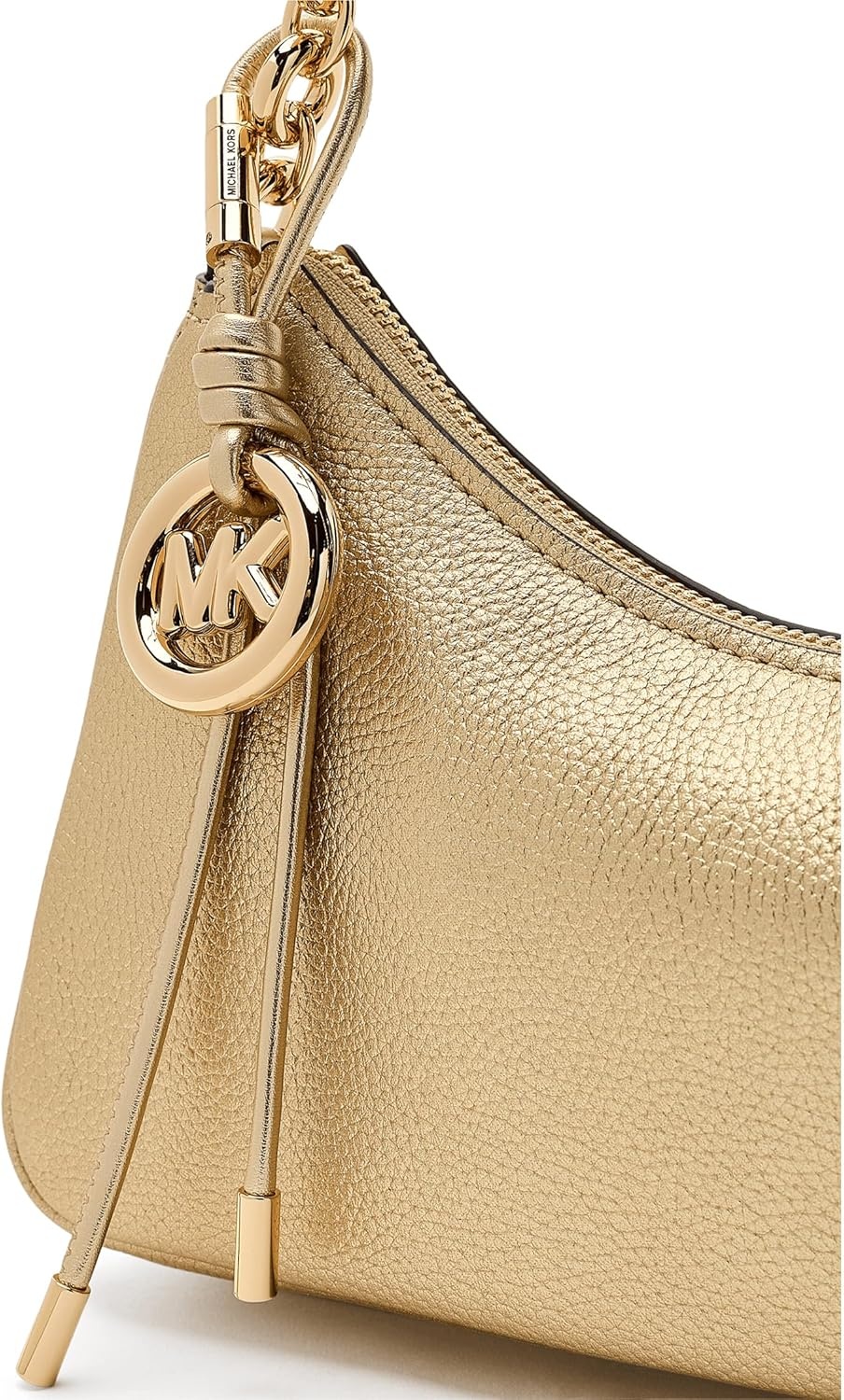 image:imageMichael Kors Womens Nolita Medium Chain PouchettePale Gold