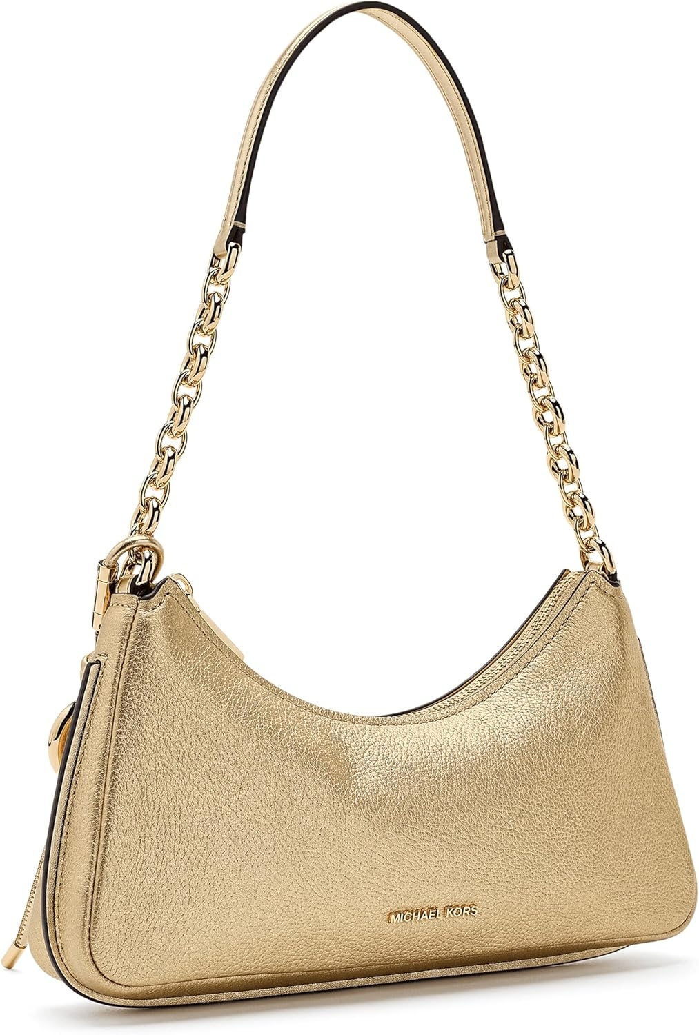 image:imageMichael Kors Womens Nolita Medium Chain PouchettePale Gold