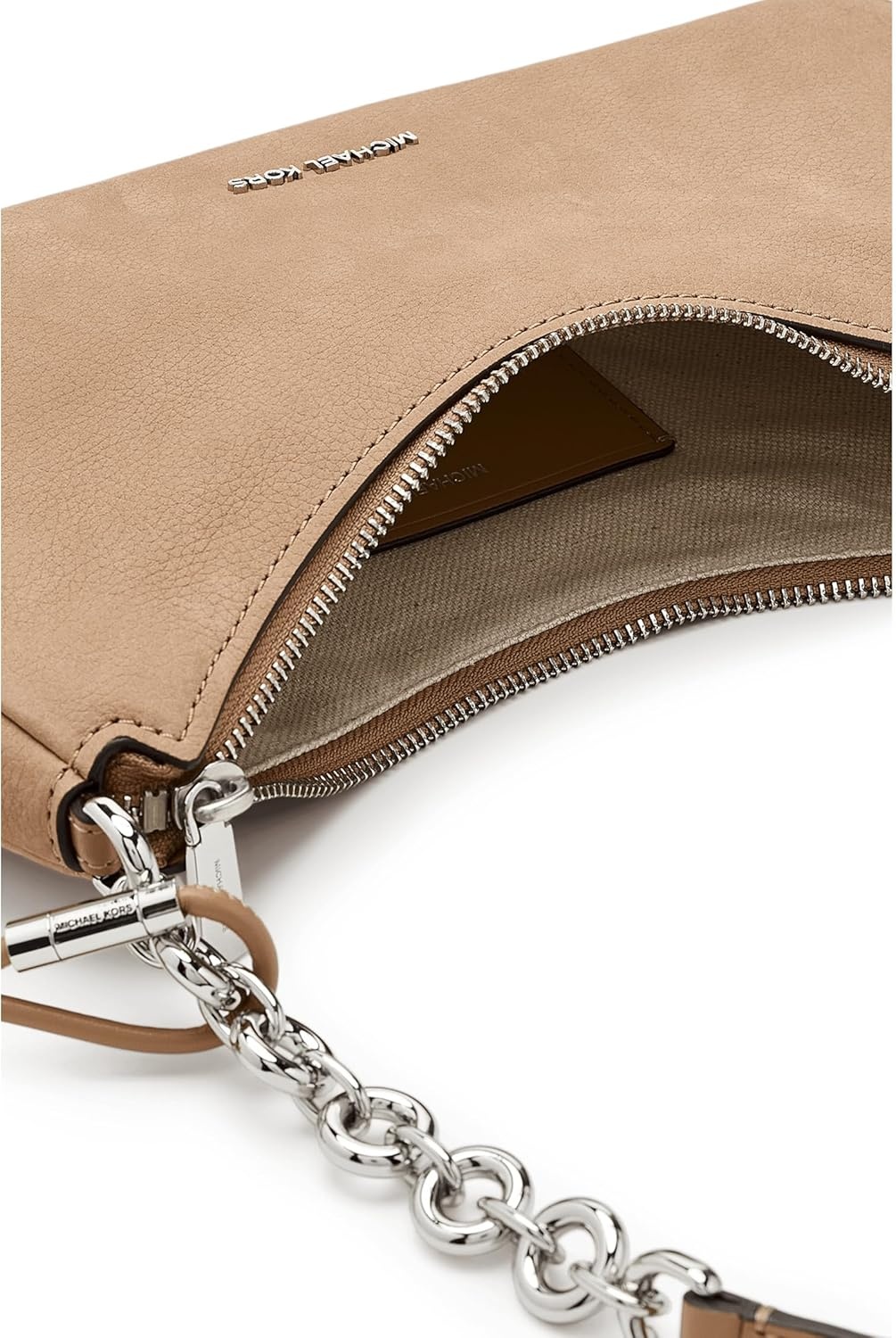 image:imageMichael Kors Womens Nolita Medium Chain PouchettePeanut