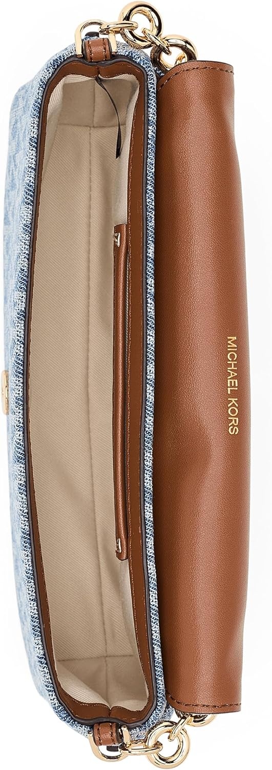 image:imageMichael Kors Womens Nolita Small Flap Chain CrossbodyNew Horizon