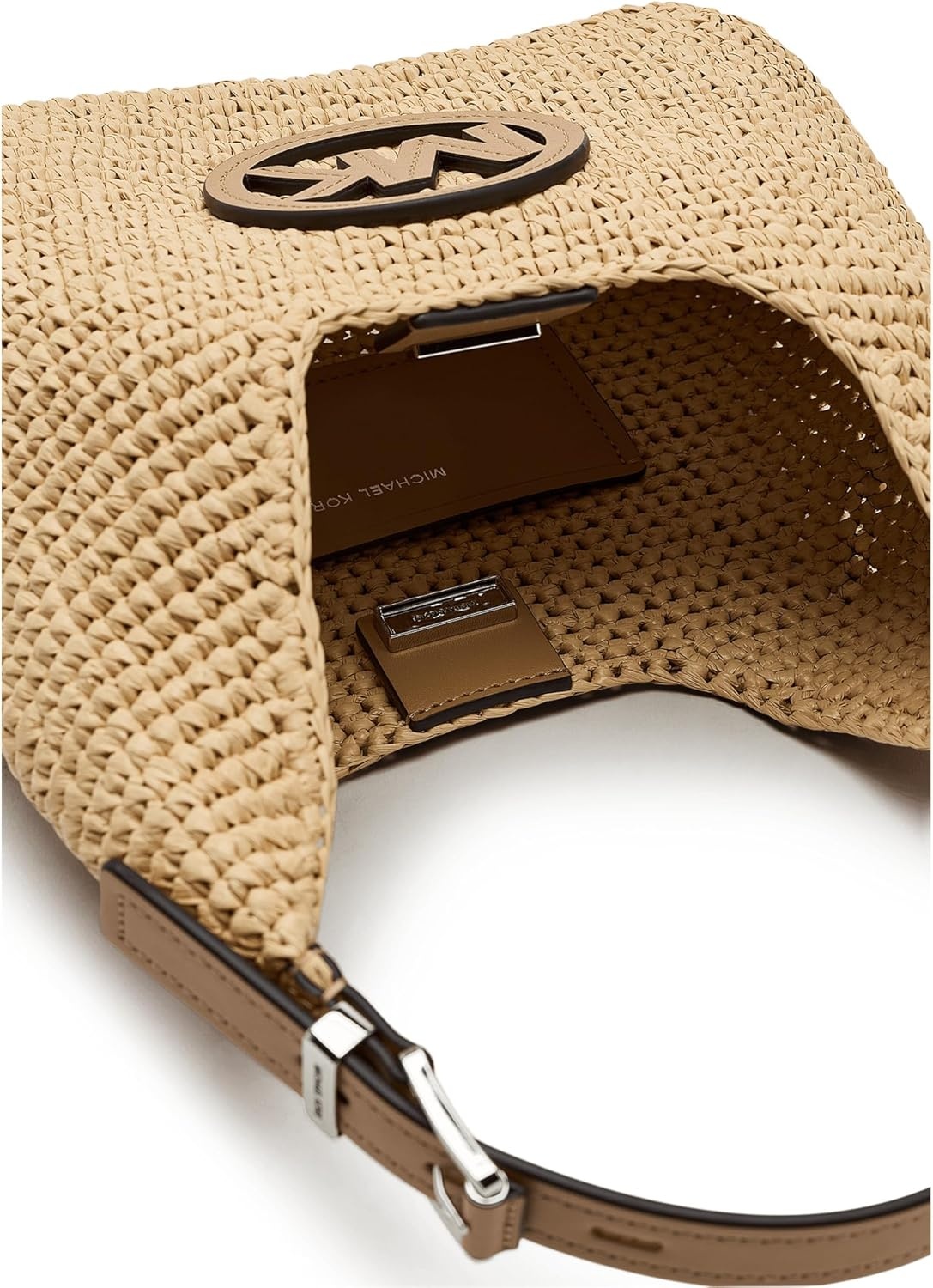 image:imageMichael Kors Womens Nolita Small Hobo Shoulder BagNaturalPeanut