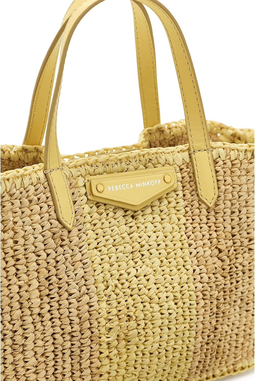 image:imageRebecca Minkoff Mini Tote for Women Natural Multi Pale Banana