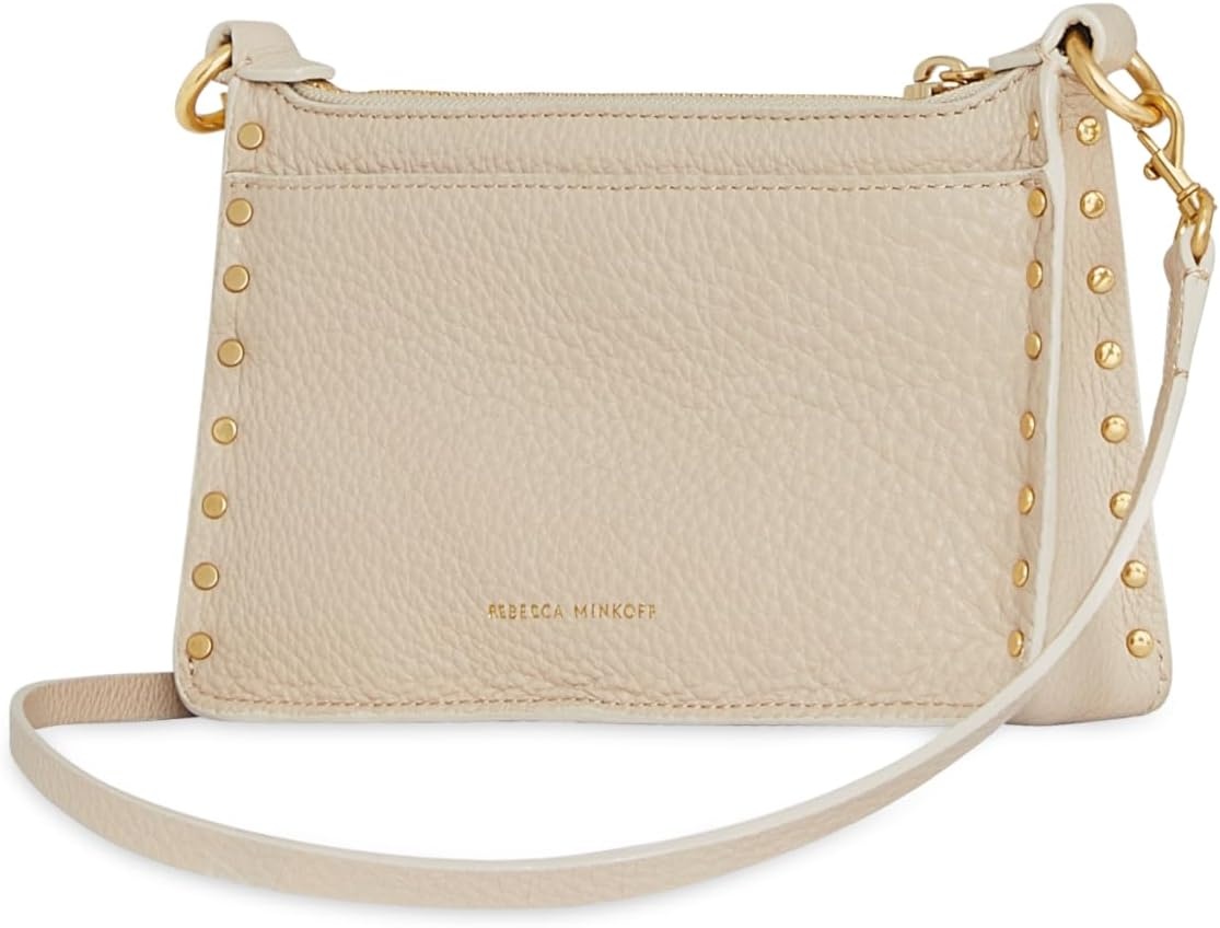 image:imageRebecca Minkoff Womens Darren Mini Top Zip XbodyStone