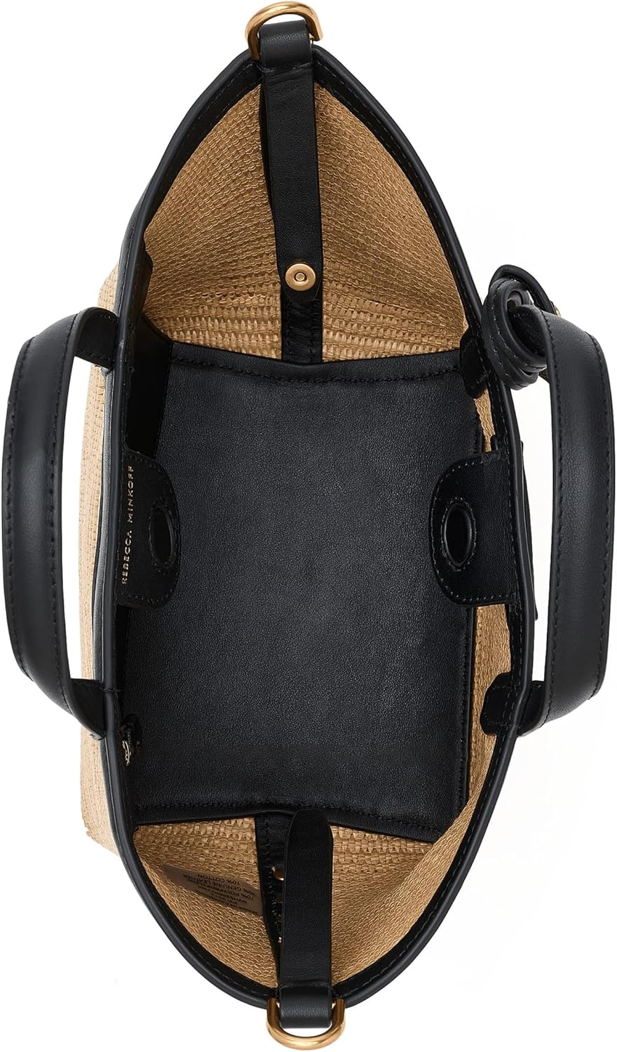 image:imageRebecca Minkoff Womens Riley SM Tote Natural One Size