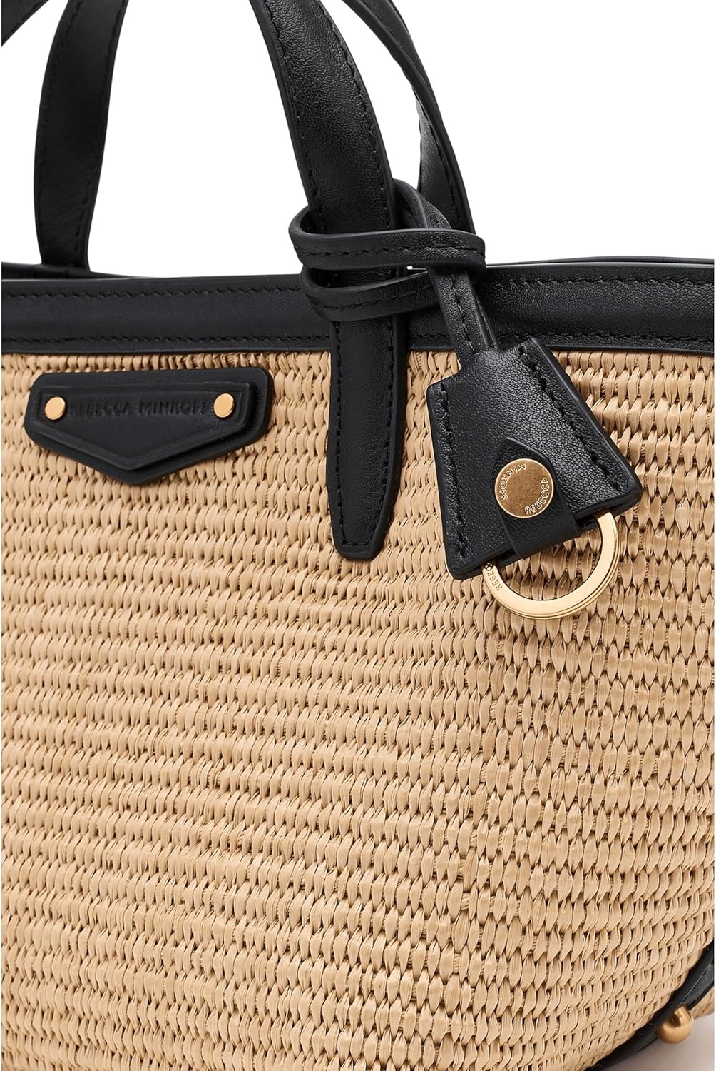 image:imageRebecca Minkoff Womens Riley SM Tote Natural One Size