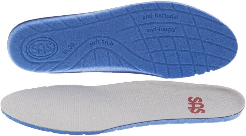 image:imageSAS Womens Cool Step 1 Comfort Footbed Replacement Insole Mist 4 Narrow Medium N MMist